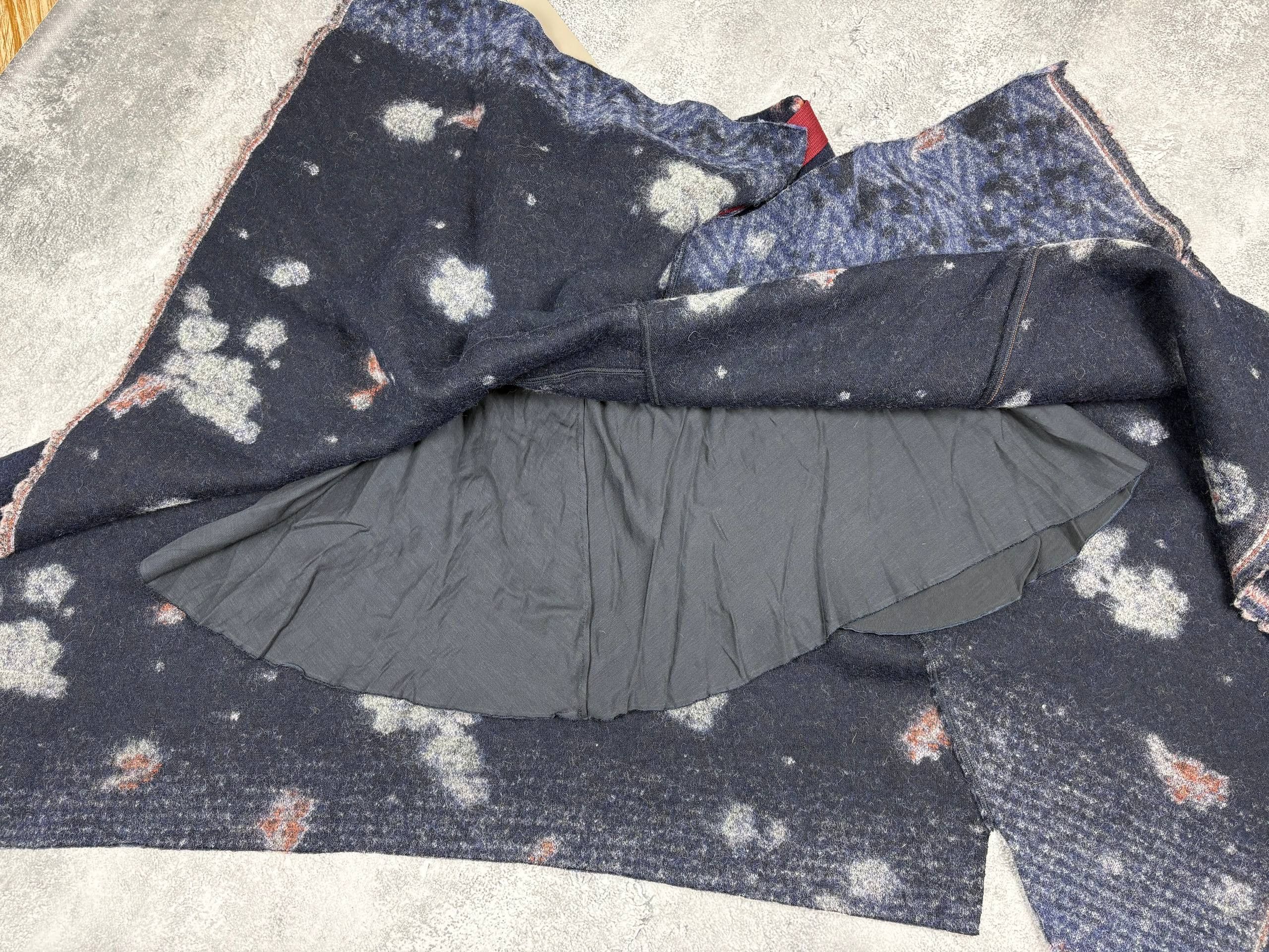 Other HIGH everyday couture KNIT SKIRT wool HICH Size 30" / US 8 / IT 44 - 5 Thumbnail