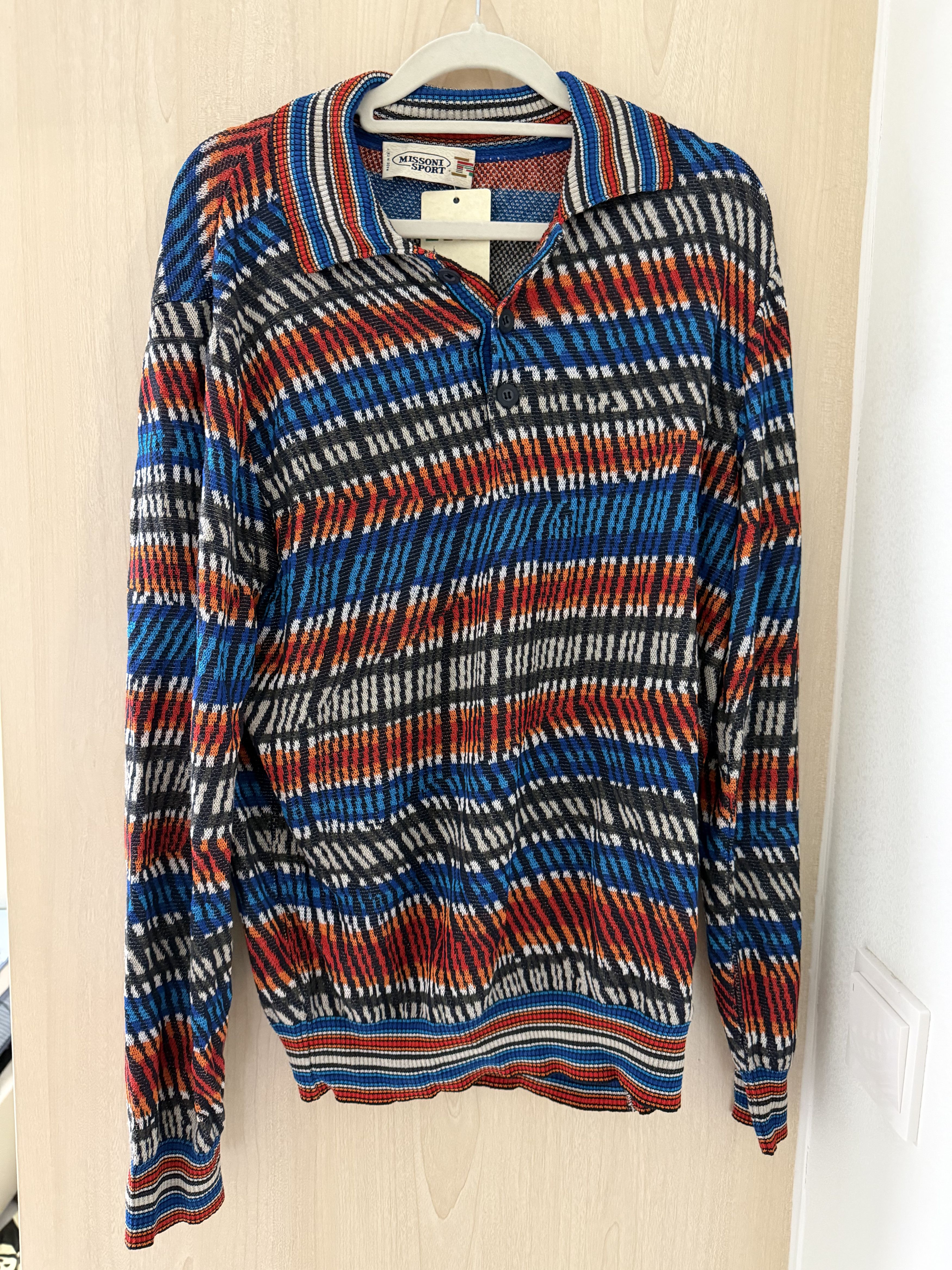 Missoni Missoni Colorful Knit Top polo shirt Size US M / EU 48-50 / 2 - 1 Thumbnail