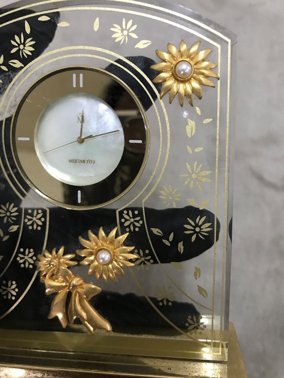 Japanese Brand × Mikimoto Set of Mikimoto Table Clock & Desert Spoon with Pearl Size ONE SIZE - 14 Thumbnail