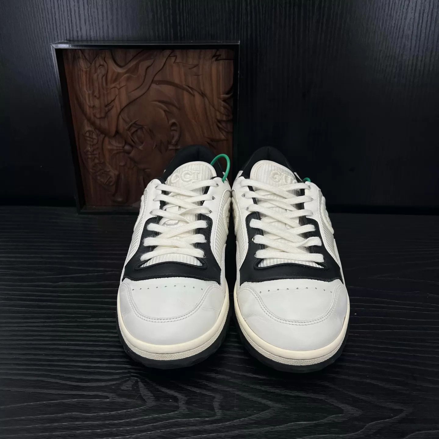 Gucci Gucci Mac80 Black & White Sneaker US 6.5 / EU 40.5 Size US 7.5 / EU 40-41 - 4 Thumbnail