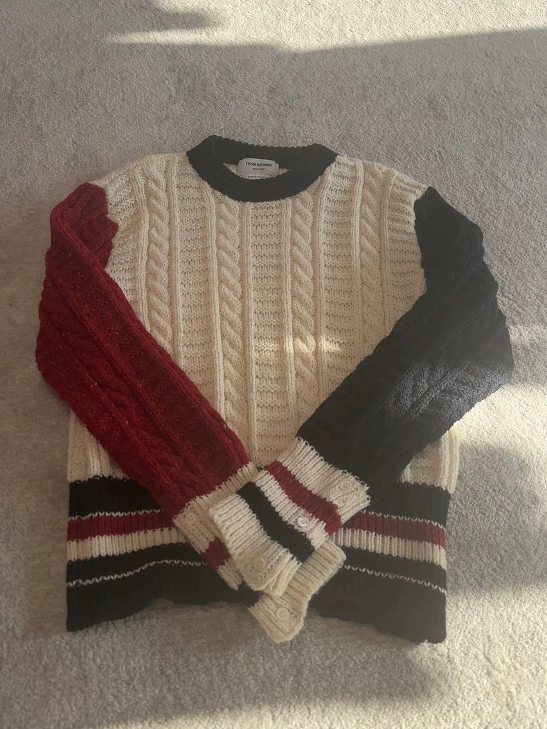 Thom Browne Thom Browne woollen sweater Size US L / EU 52-54 / 3 - 1 Thumbnail