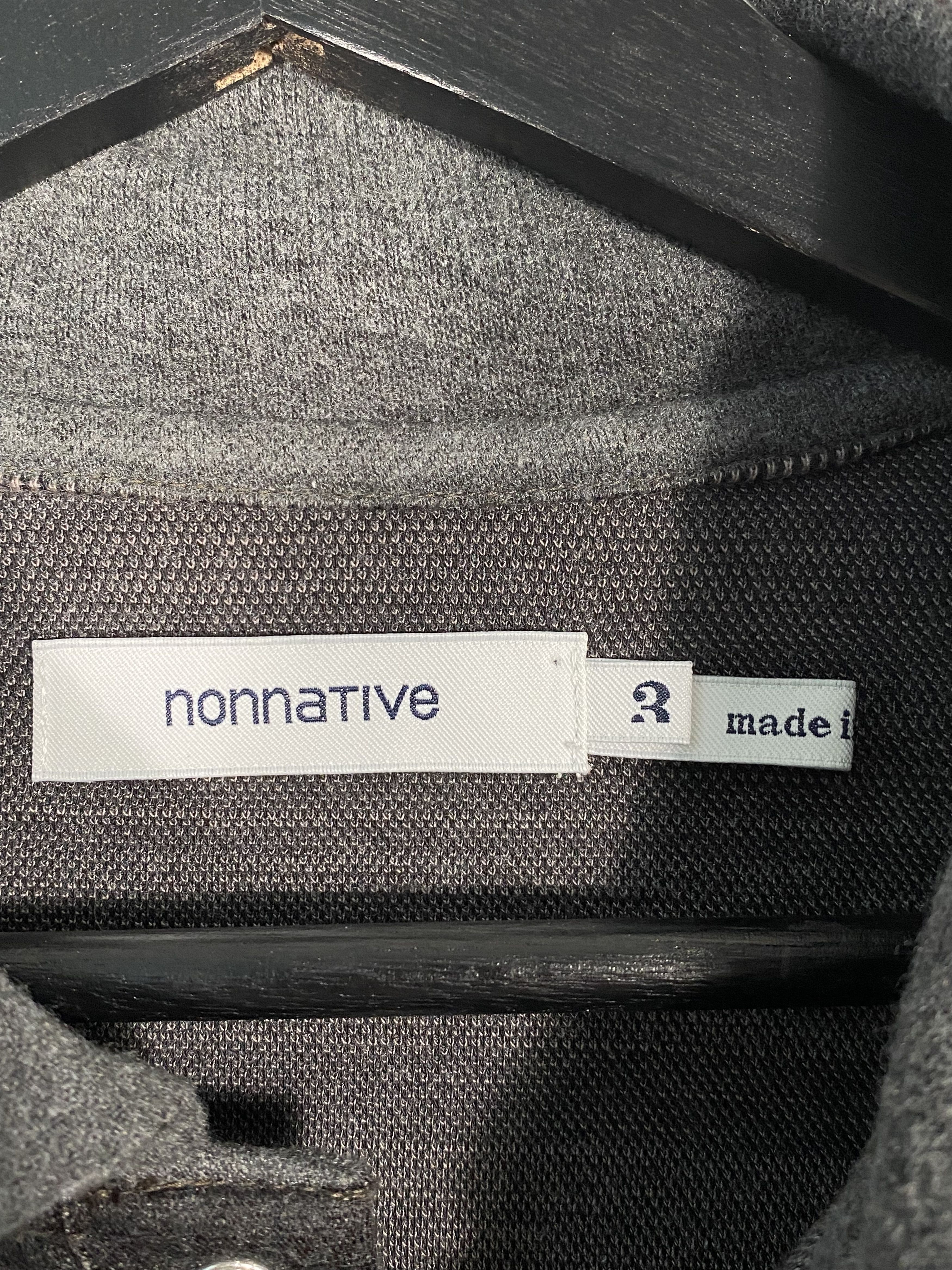 Nonnative Nonnative Striped Jacquard Polo Shirt - Gray Size 3 Size US XL / EU 56 / 4 - 3 Thumbnail