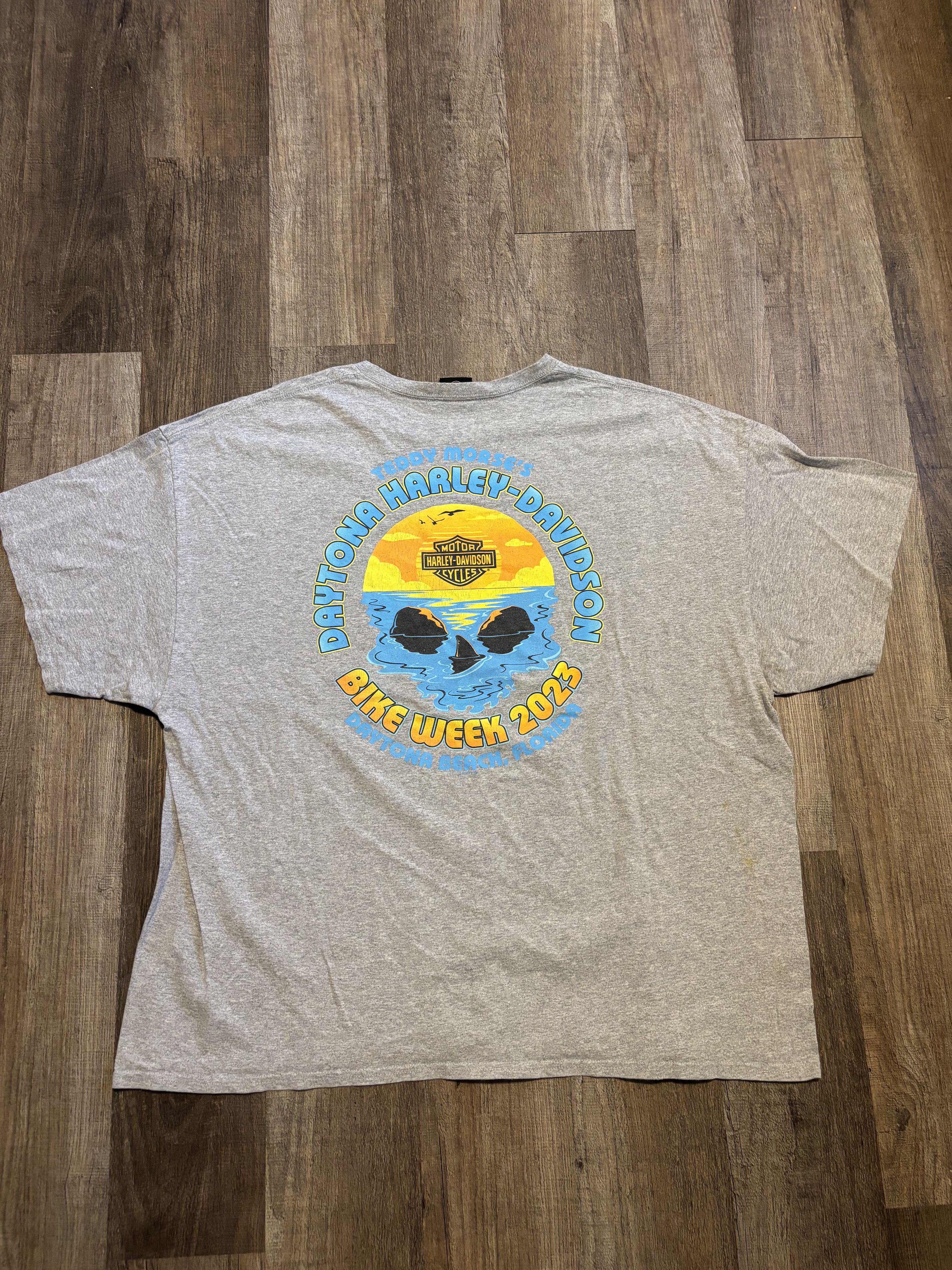 Harley Davidson 2023 Harley Davidson Daytona Beach, FL Bike Week Graphic Tee Size US XXL / EU 58 / 5 - 4 Thumbnail