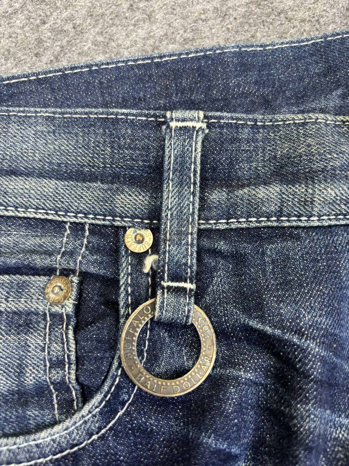 BUFFALO BOBS 💥Raw Fades💥Insane Buffalo Bobs Style Denim K13 Size US 31 - 7 Thumbnail