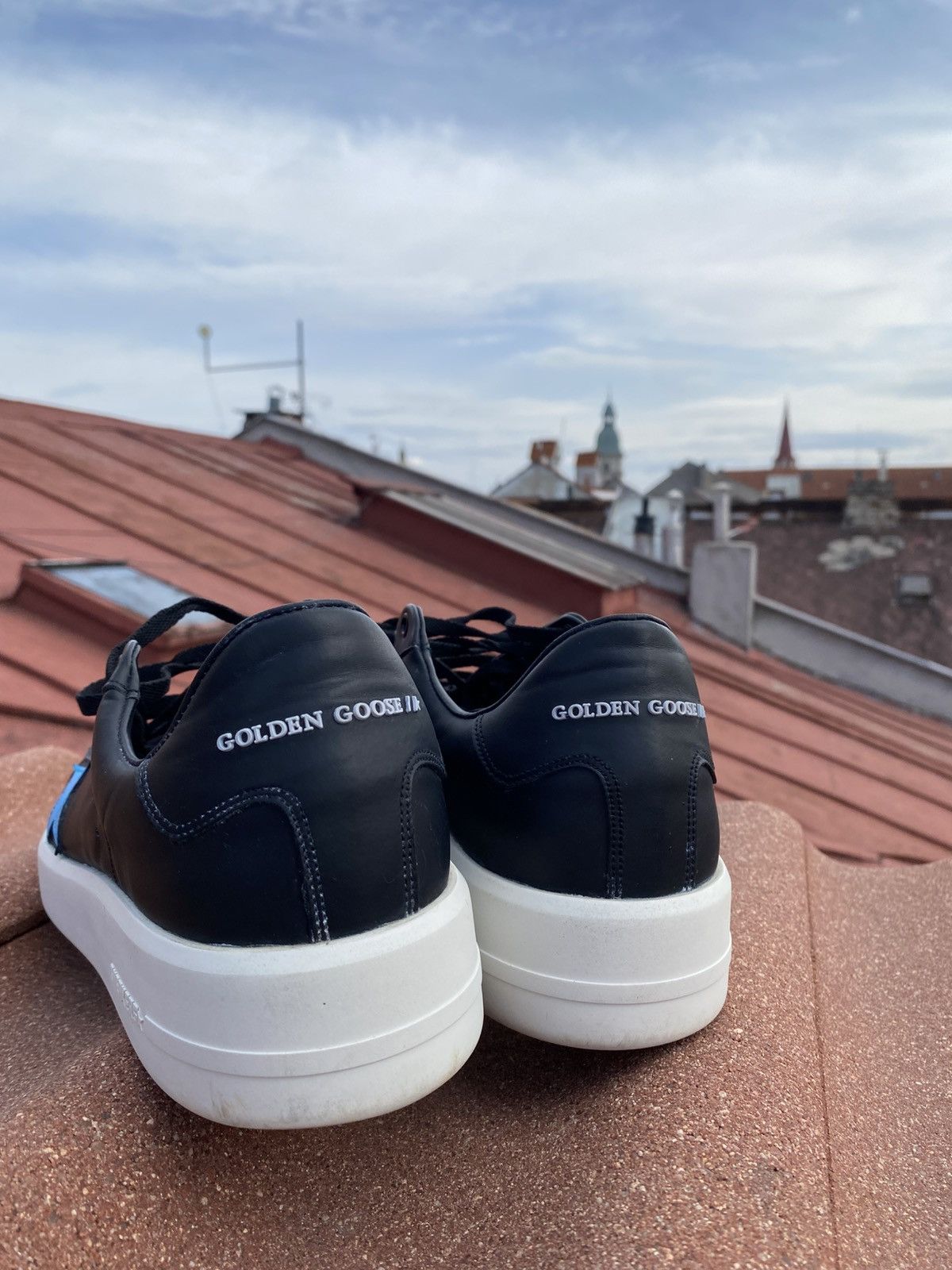 Golden Goose Golden Goose Pure-Star Size US 11.5 / EU 44-45 - 3 Thumbnail