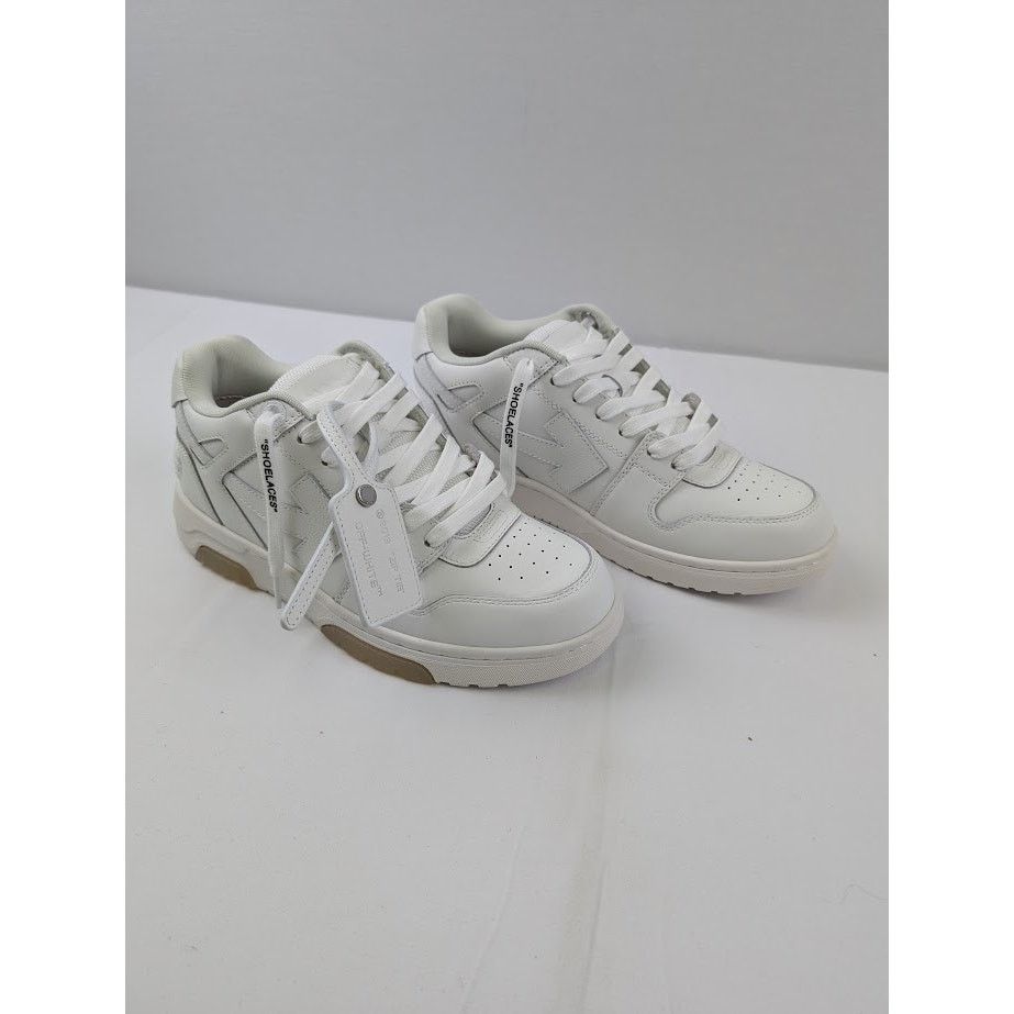 Off-White o1rshd1 Low-Top Sneakers Out Of Office Leather in White Size US 7 / EU 40 - 11 Thumbnail