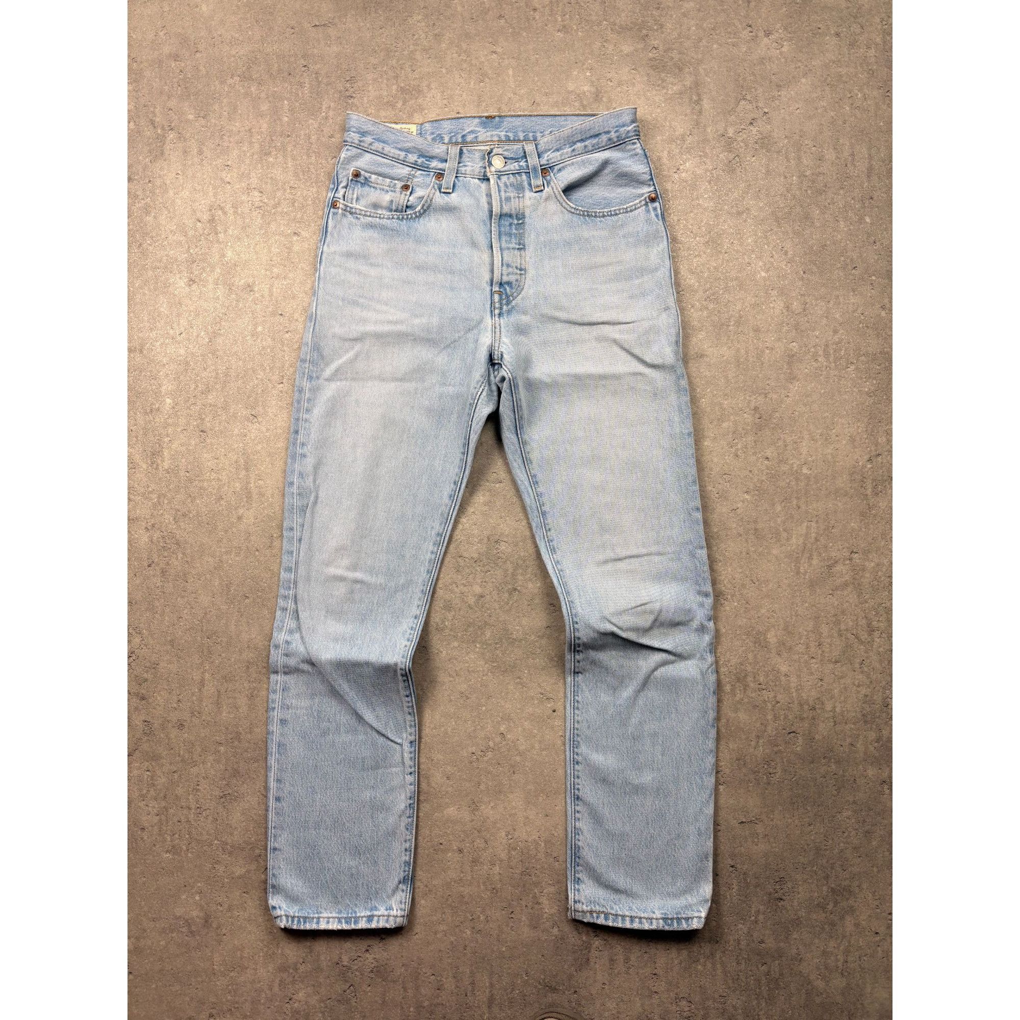Levi's Levi's 501 Original Women's Jeans - W26 L30 - Light Wash Blu Size 26" / US 2 / IT 38 - 5 Thumbnail