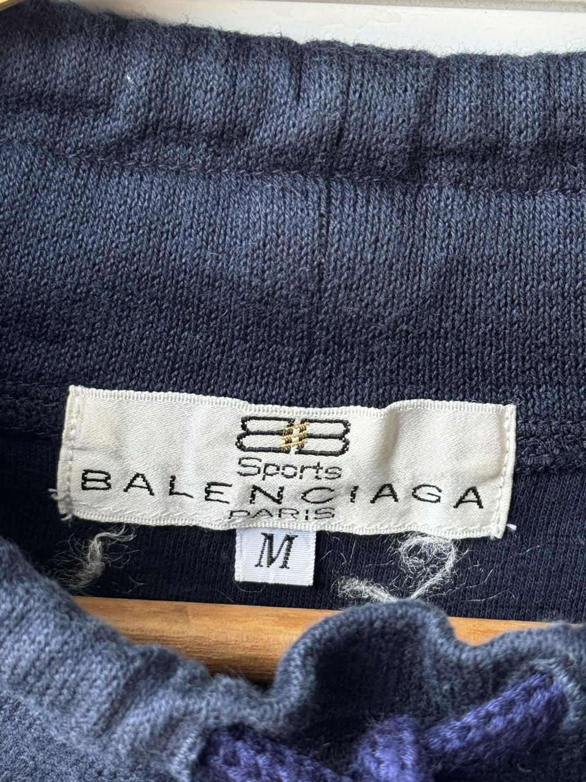Balenciaga Vintage Balenciaga Paris Sport Embroidered Crewneck Size US M / EU 48-50 / 2 - 6 Thumbnail