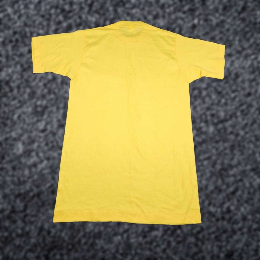 Penn VINTAGE Towncraft T-Shirt Pocket Tee Yellow Small Mens USA Pockets VTG Regular Crew Neck Short Sleeve Cotton Knit Brand Towncraft Shirt Size US S / EU 44-46 / 1 - 1 Thumbnail