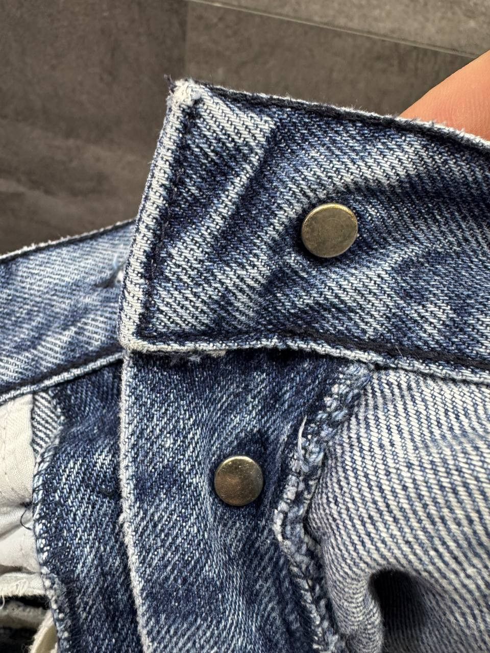Giorgio Armani Vintage 90s Italy Giorgio Armani Distressed Baggy Jeans Size US 36 / EU 52 - 15 Thumbnail
