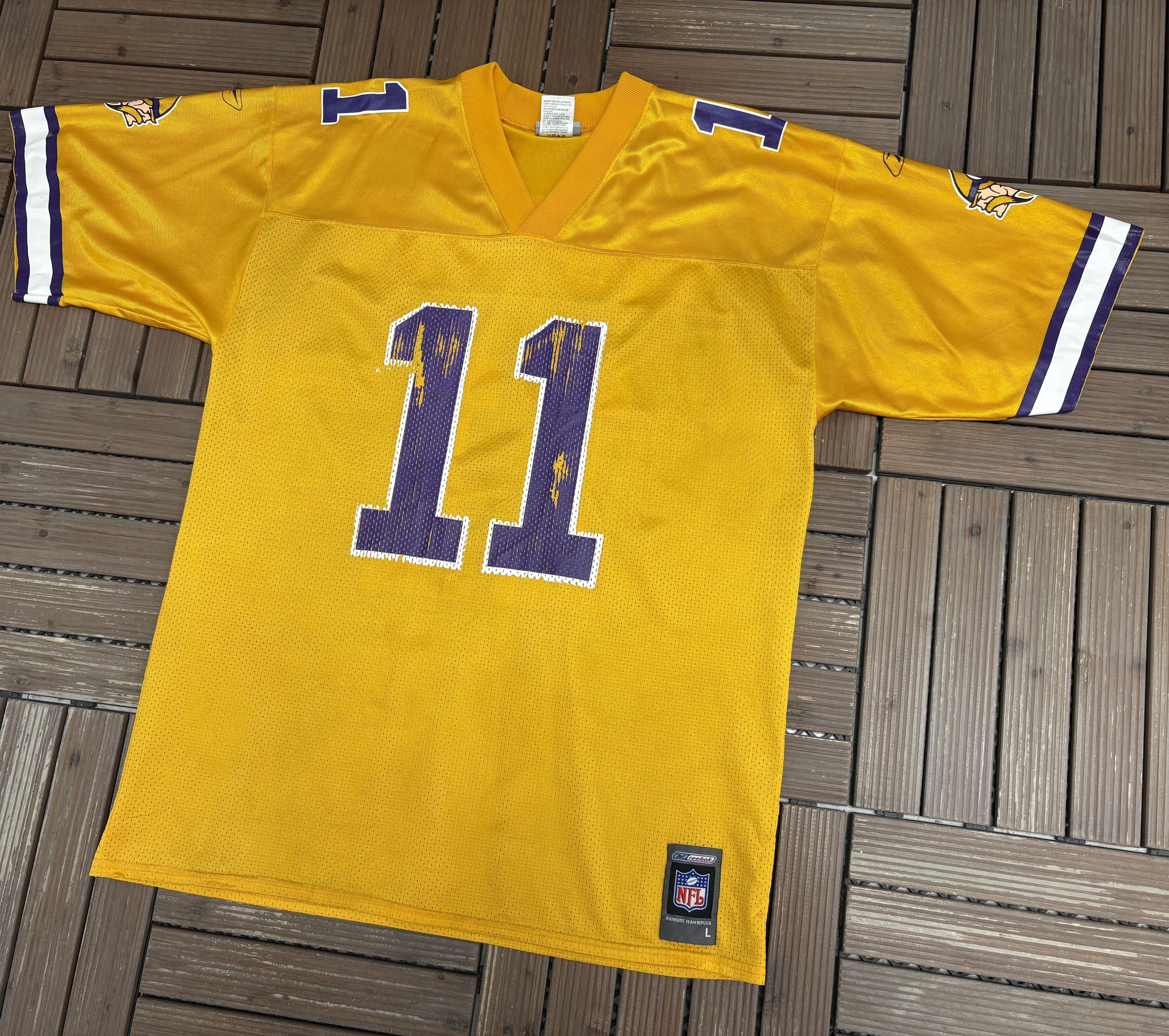 Reebok × Vintage Minnesota Vikings Daunte Culpepper Vintage Football Jersey Size US XXL / EU 58 / 5 - 2 Thumbnail