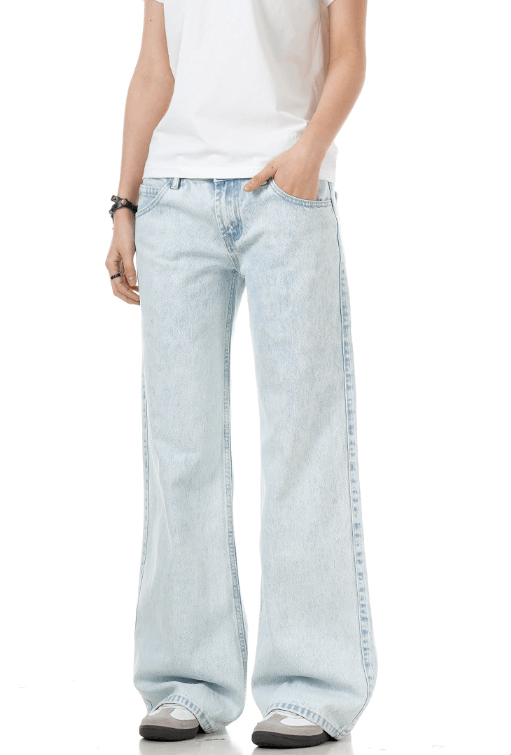 Japanese Brand × Vintage American retro light blue men's cleanfit jeans Size US 32 / EU 48 - 1 Thumbnail