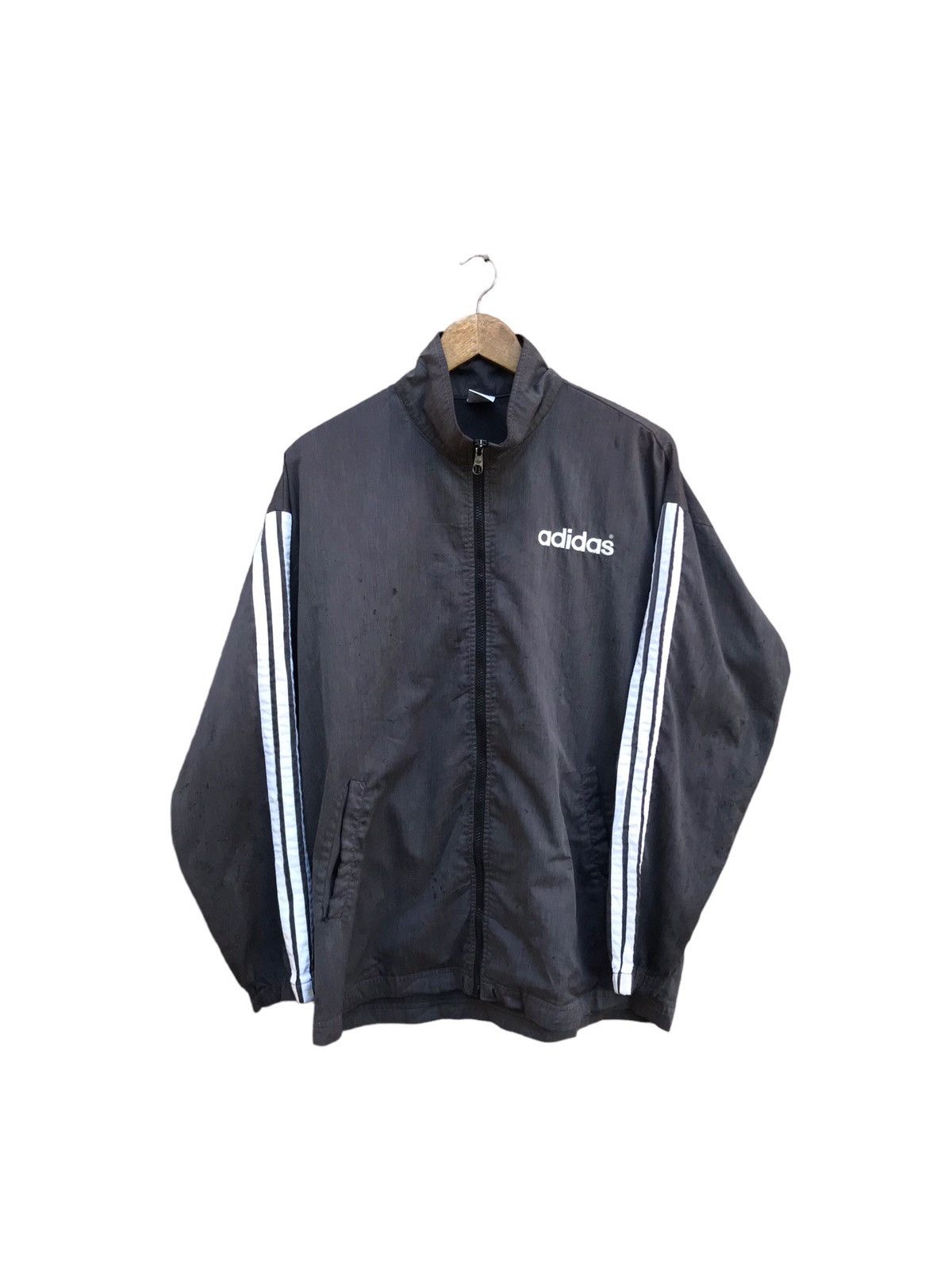 Adidas VINTAGE 90s ADIDAS CASUAL JACKET Size US L / EU 52-54 / 3 - 1 Thumbnail