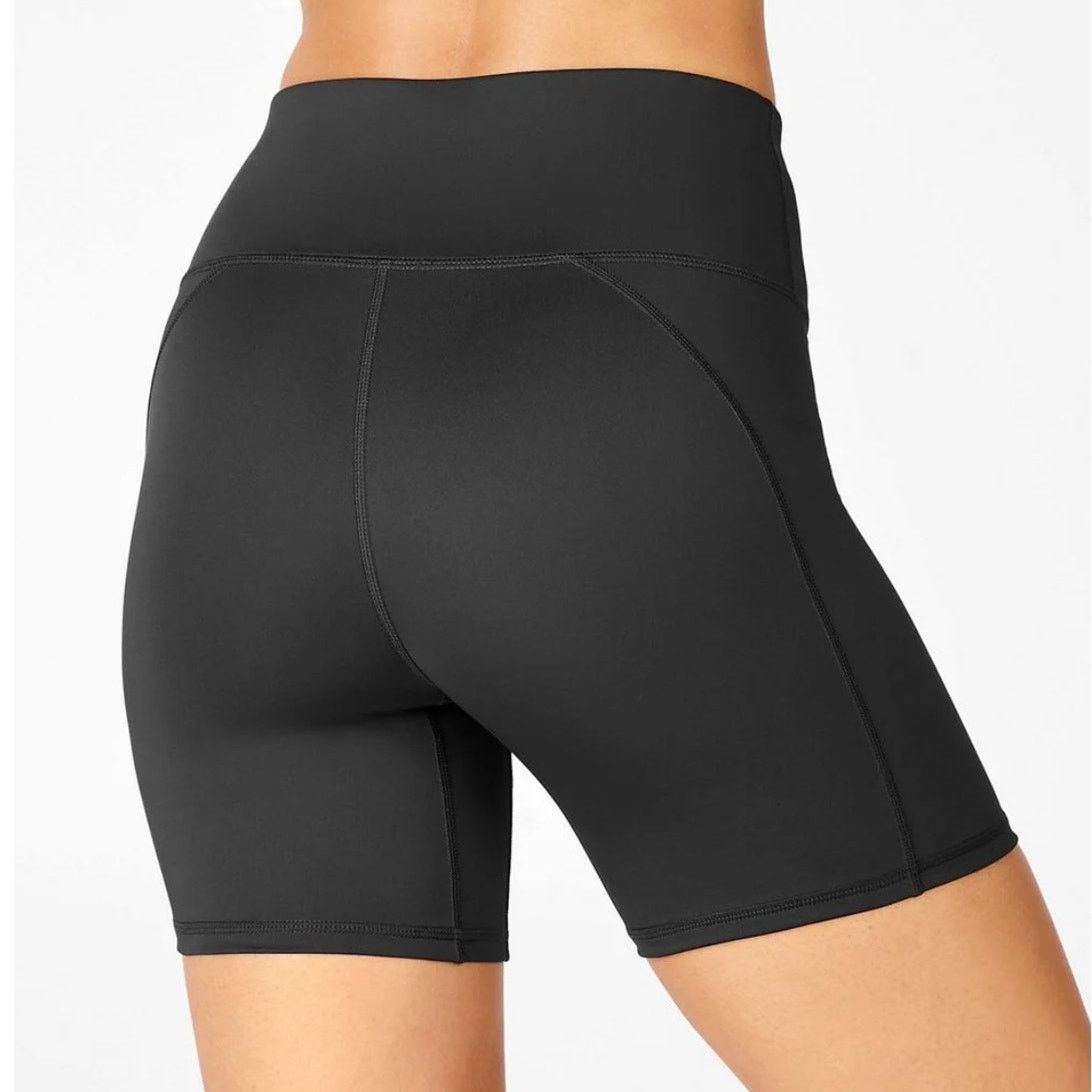 Fabletics Fabletics High-Waisted UltraCool Shorts Black Biker Small Size 27" / US 4 / IT 40 - 3 Thumbnail