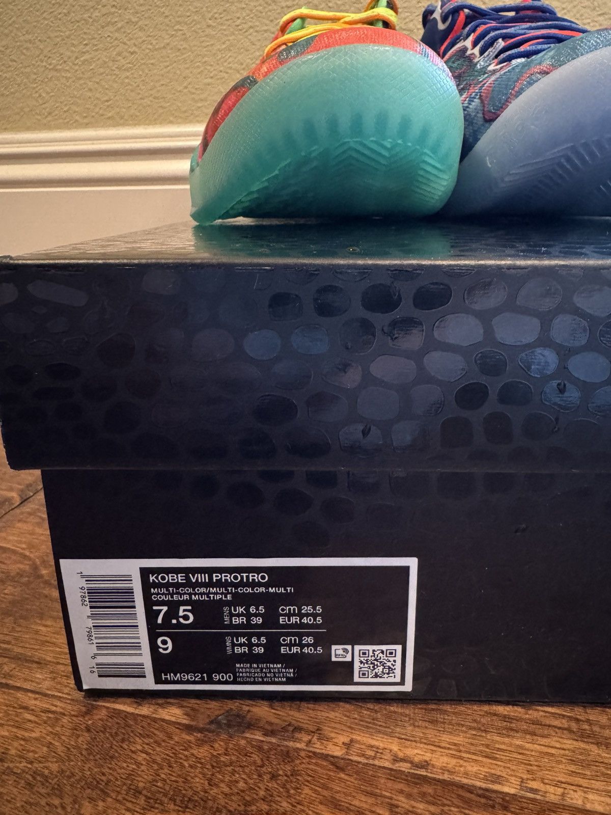 Nike Nike Kobe 8 Protro What The Size 7.5 Size US 7.5 / EU 40-41 - 6 Thumbnail