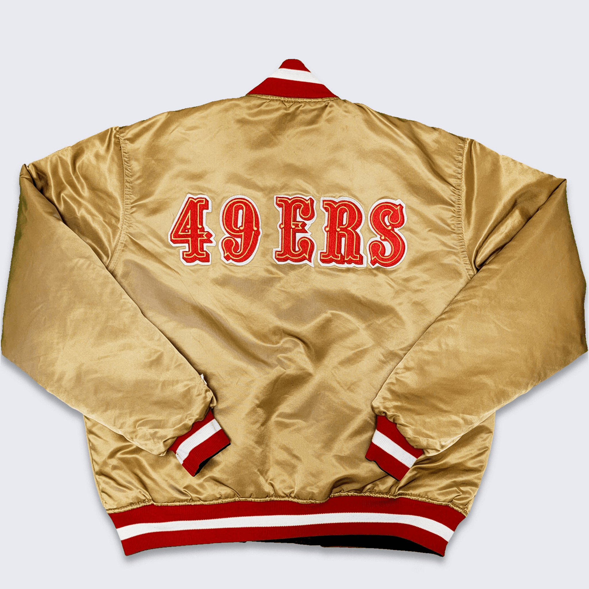NFL × Starter × Vintage San Francisco 49ers 80s Starter Reversible Bomber Jacket Size US XL / EU 56 / 4 - 5 Thumbnail