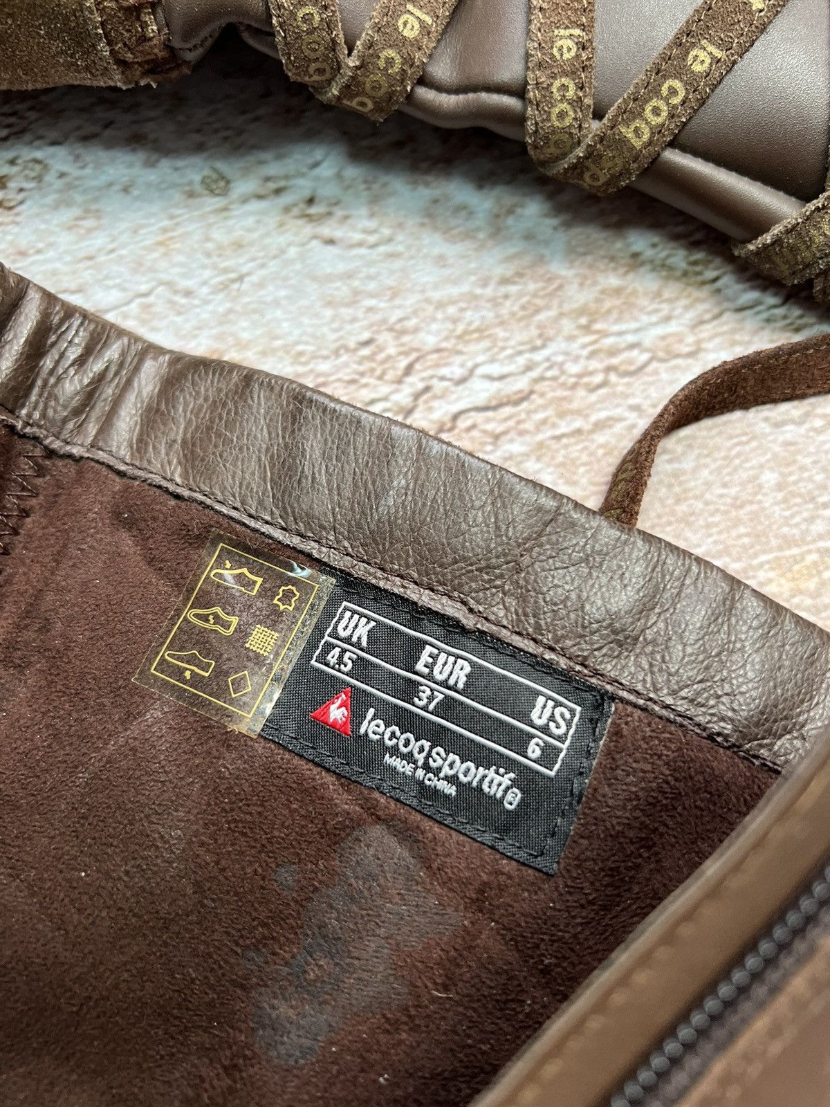 Le Coq Sportif × Le Grande Bleu (L.G.B.) × Vintage Le Coq Sportif vintage suede fur boots Size US 6 / IT 36 - 8 Thumbnail