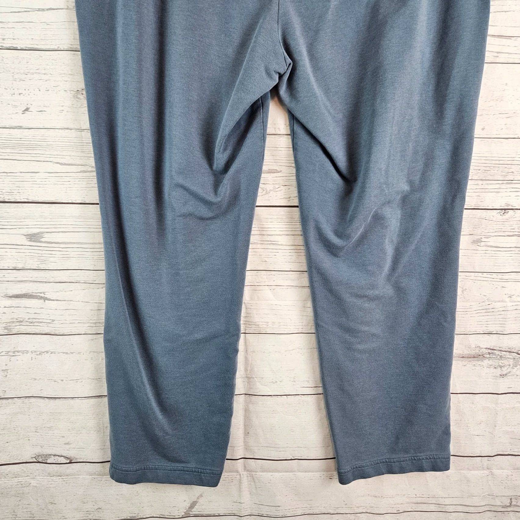 J. Jill Pure Jill Womens Slim Leg Cropped Pants Sz Large Blue Pull On High Rise Size 36" / US 14 / IT 50 - 5 Thumbnail