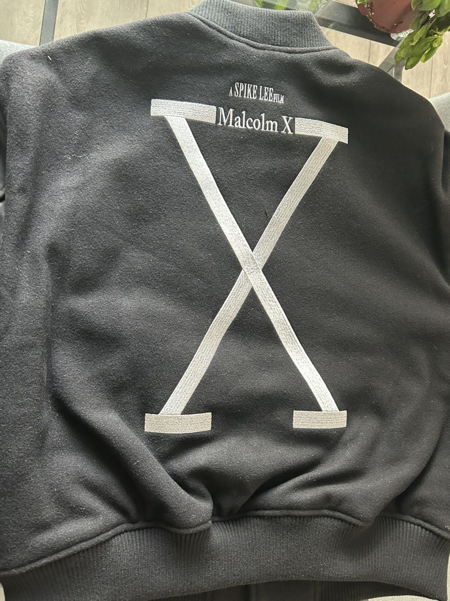Supreme Supreme/Spike Lee/Malcolm X Wool Varsity Jacket Medium Size US M / EU 48-50 / 2 - 8 Thumbnail
