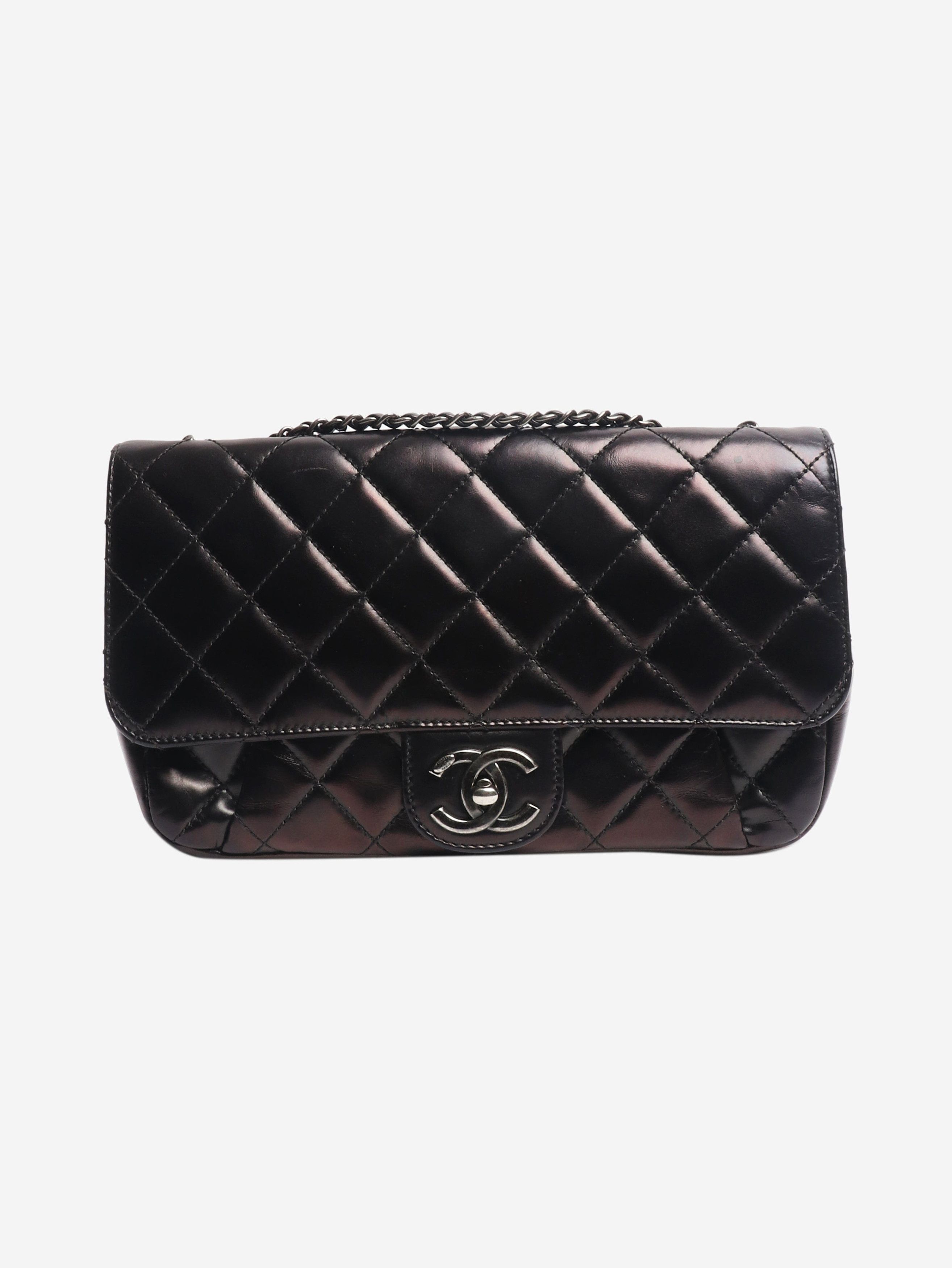 Chanel Black 2015 lambskin quilted flap bag Size ONE SIZE - 1 Thumbnail