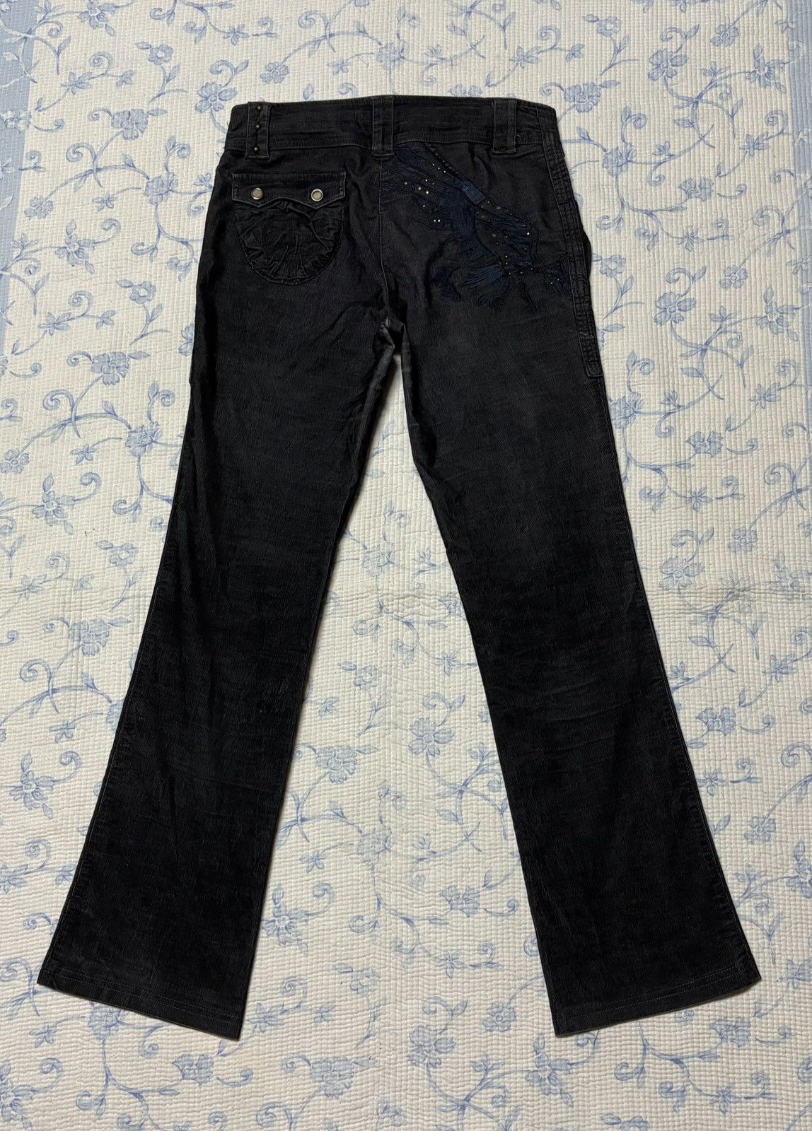 Vintage Li Jion Streetwear Flared Denim Size US 29 - 8 Thumbnail