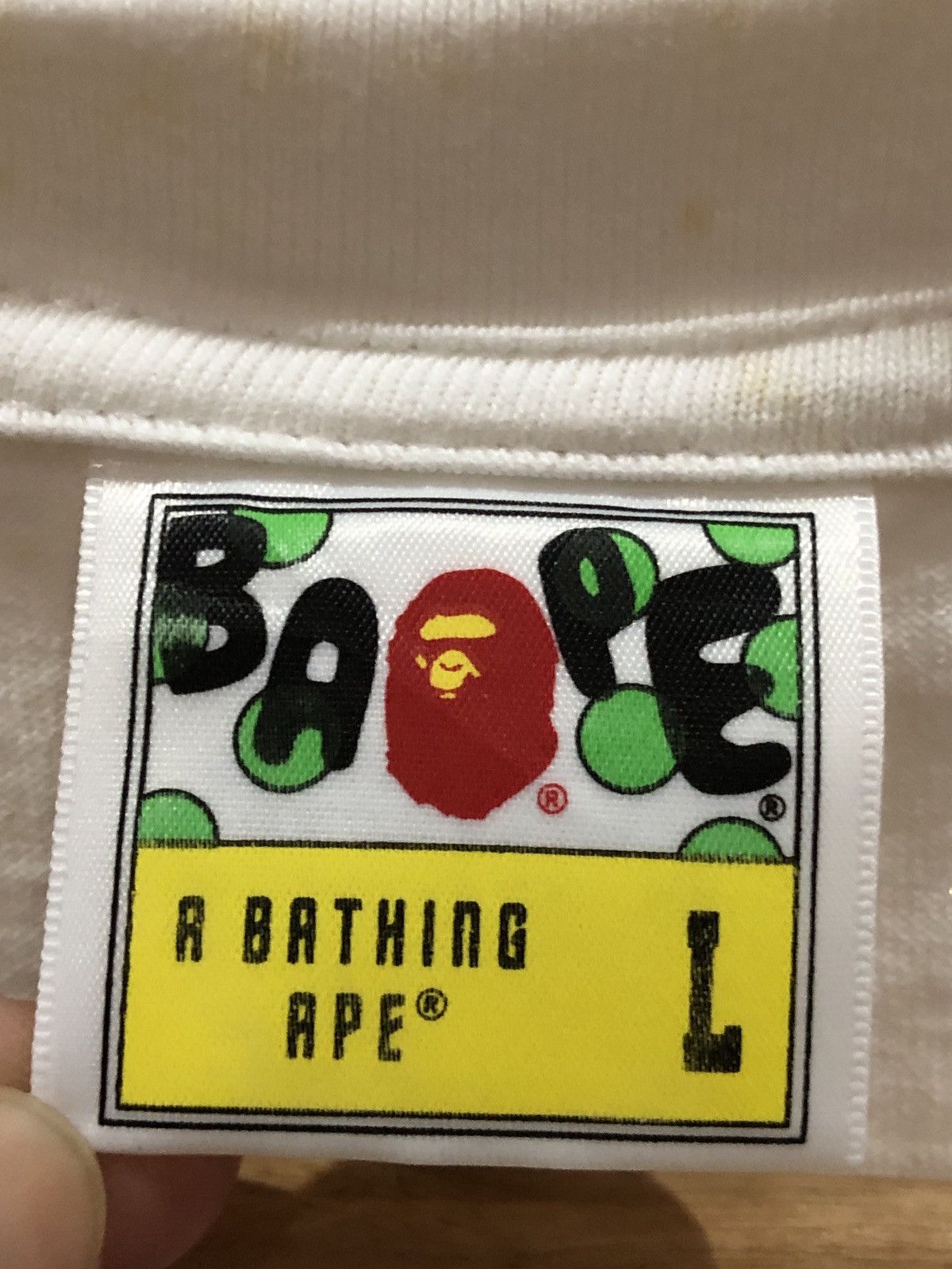 Bape A Bathing Ape Baby Milo Pirate Store Tee Size US L / EU 52-54 / 3 - 5 Thumbnail