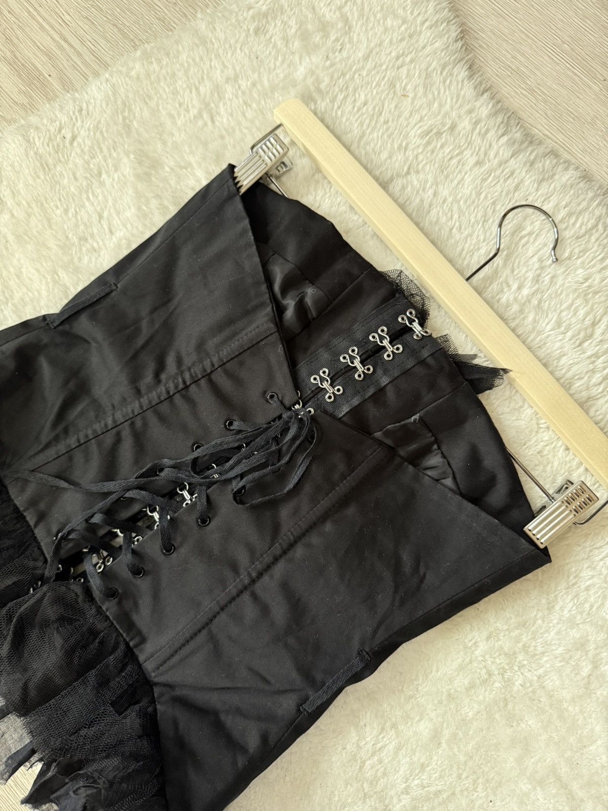 Elisabetta Franchi Celyn b. per Elisabetta Franchi Black CorsetTop Rare Vintage Size M / US 6-8 / IT 42-44 - 6 Thumbnail