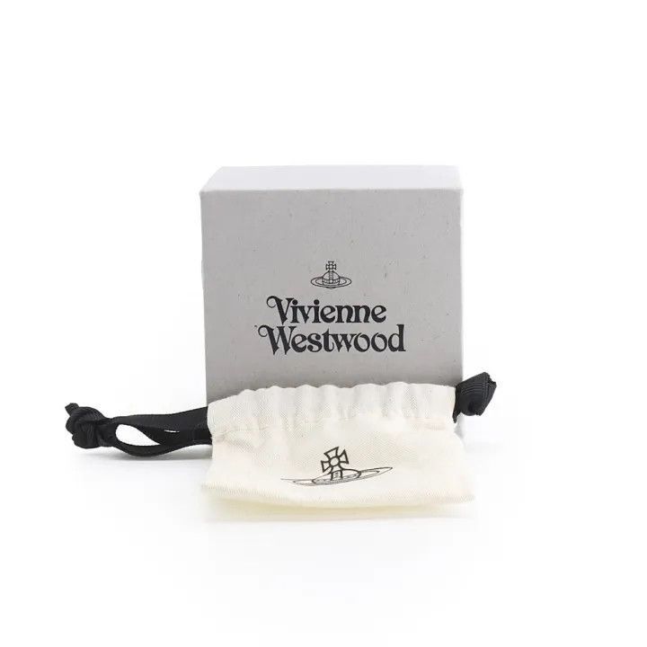 Vivienne Westwood Vivienne Westwood Silver Saturn Bracelet for Women Size ONE SIZE - 3 Thumbnail