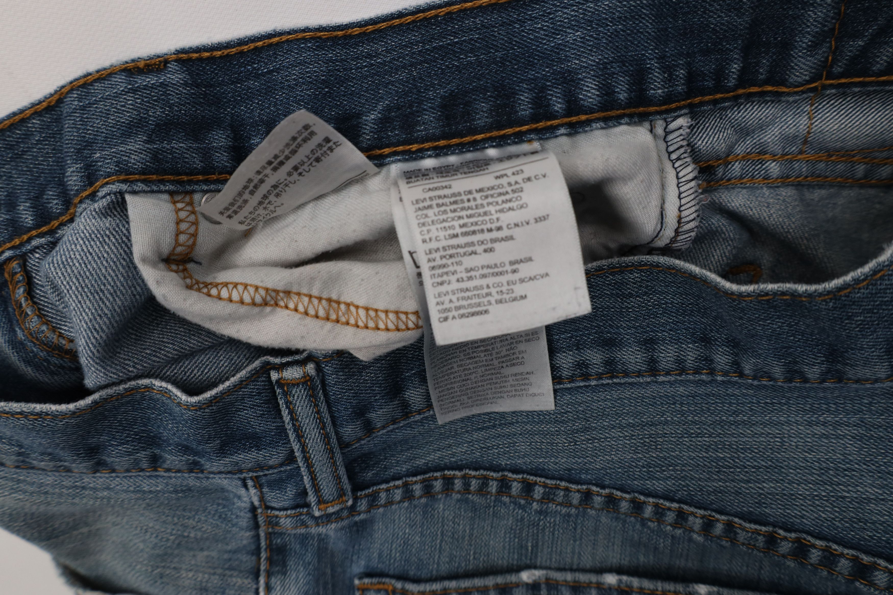 Levi's Vintage Y2K Levis 559 Loose Straight Wide Leg Denim Jeans Size US 32 / EU 48 - 10 Thumbnail