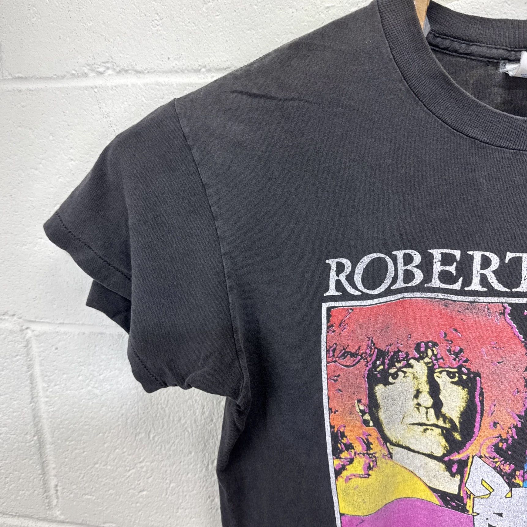 Ford VINTAGE Spring Ford 1990s Band T-Shirt Mens Medium Black 90s Music Tour Led Zeppelin Nirvana Robert Plant Size US M / EU 48-50 / 2 - 5 Thumbnail