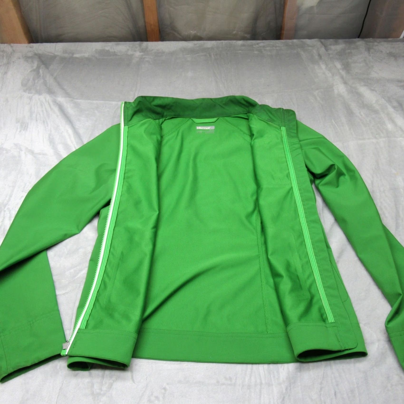 Marmot Marmot Jacket Mens M Green Tempo Softshell Full Zip Stretch Tech Rain Wind Size US M / EU 48-50 / 2 - 3 Thumbnail