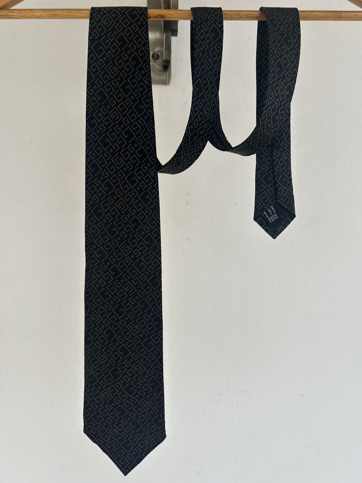 Gucci Gucci Vintage Tie Black G Monogram Size ONE SIZE - 2 Thumbnail