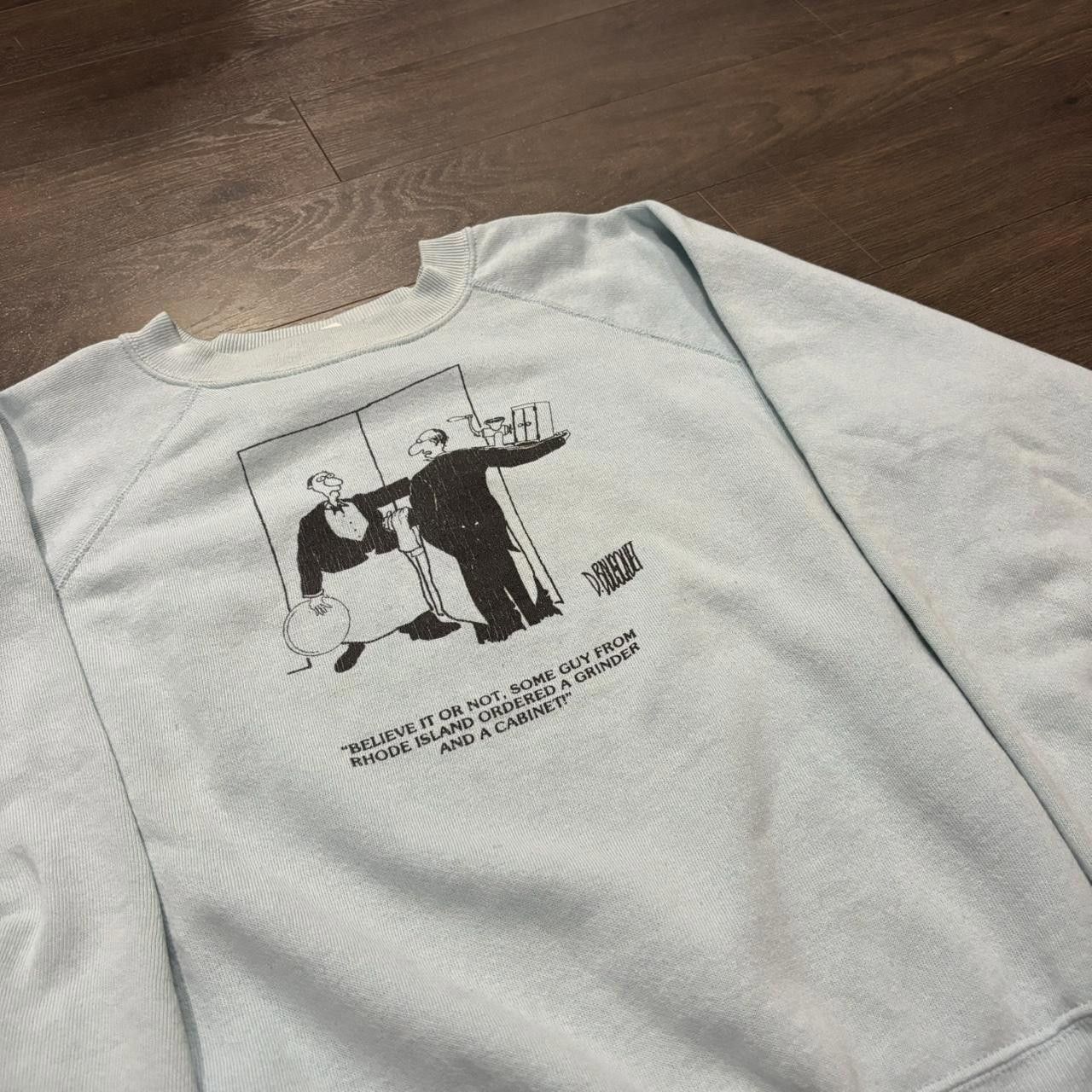 Designer vintage Don Bousquet rhode island sweatshirt 80s funny Size US M / EU 48-50 / 2 - 1 Thumbnail