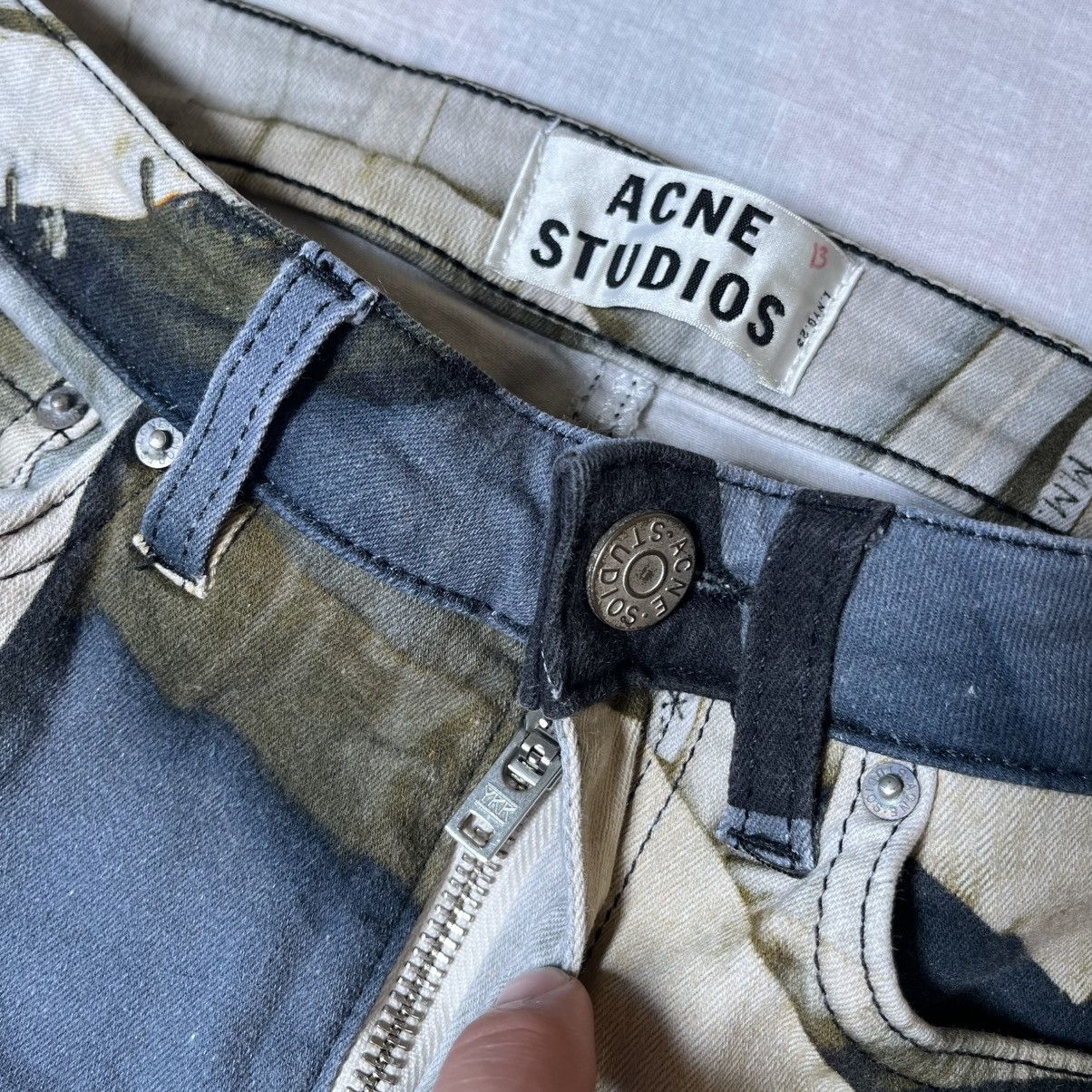 Acne Studios Acne Studios designer high fashion luxury jeans with print🌌 Size 27" / US 4 / IT 40 - 7 Thumbnail