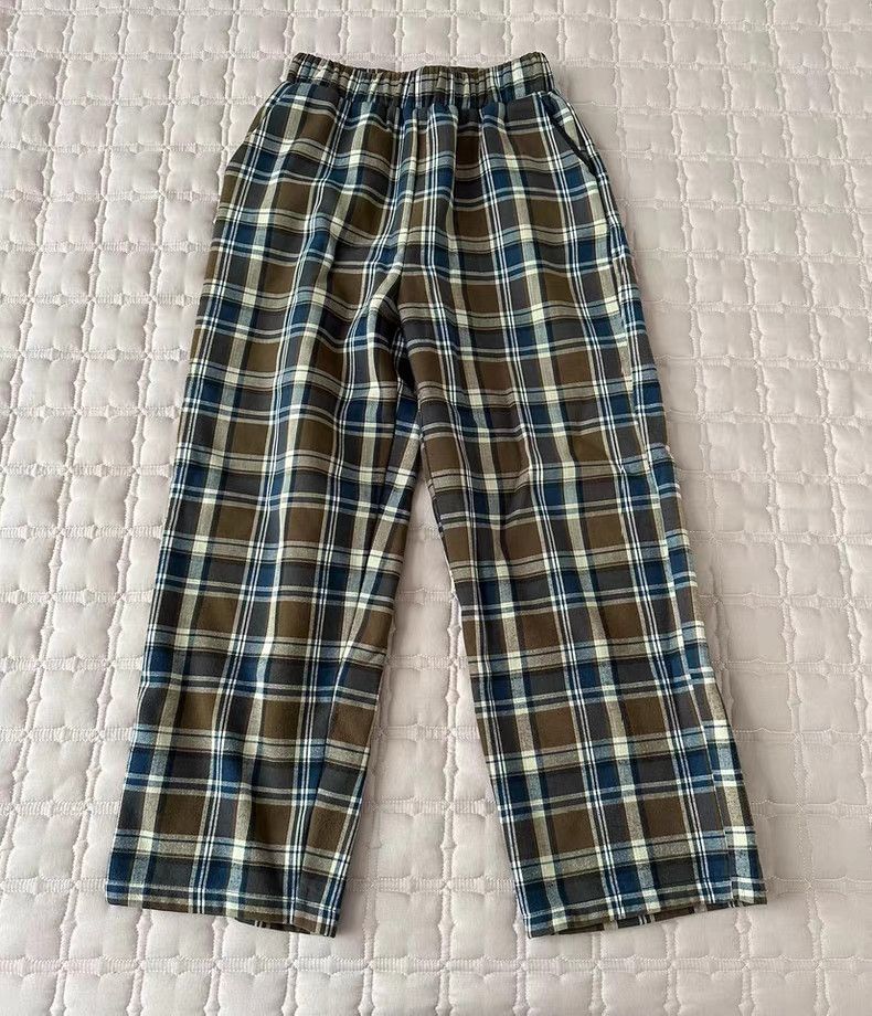 Seven 7 Seven4lee Plaid Fleece Pants Size US 32 / EU 48 - 1 Thumbnail