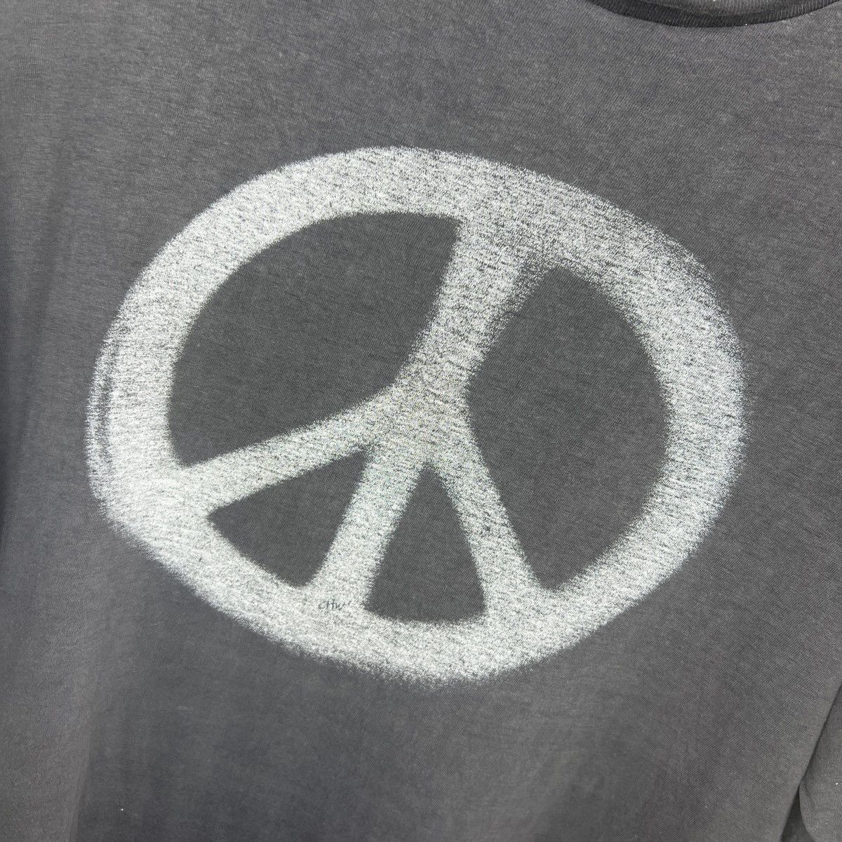Vintage Vintage 90s Peace Sign Art graphic t shirt Single Stitched Size US M / EU 48-50 / 2 - 5 Thumbnail