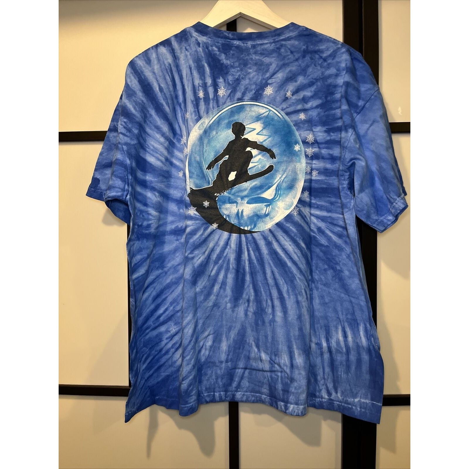 Grateful Dead "GRATEFUL DEAD" SKELETON SNOWBOARDING TIE-DYE 2006 XL BLUE Size US XL / EU 56 / 4 - 4 Thumbnail