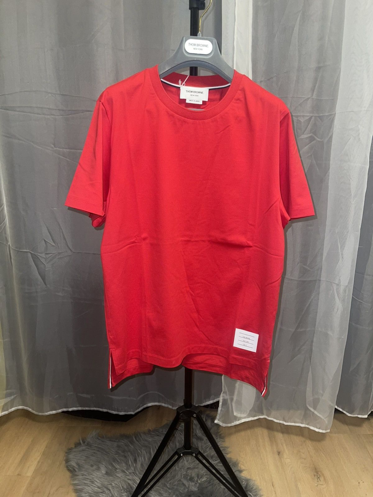 Thom Browne Thom Browne Relaxed fit tee in Red Size US M / EU 48-50 / 2 - 1 Thumbnail