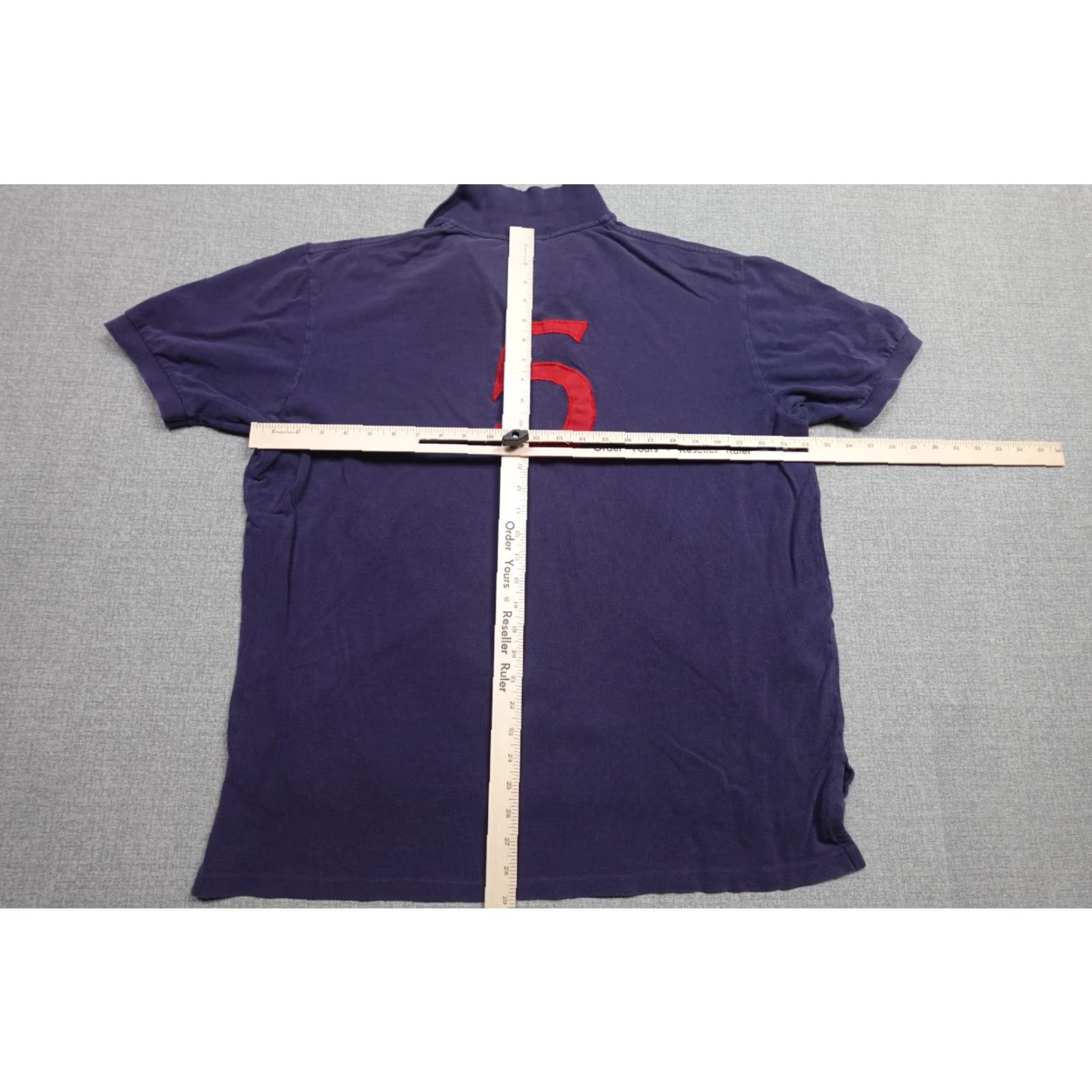 Ralph Lauren VINTAGE Ralph Lauren Polo Mens XL Blue Crickett All Over Print Batsman Polo Shirt Size US XL / EU 56 / 4 - 7 Thumbnail