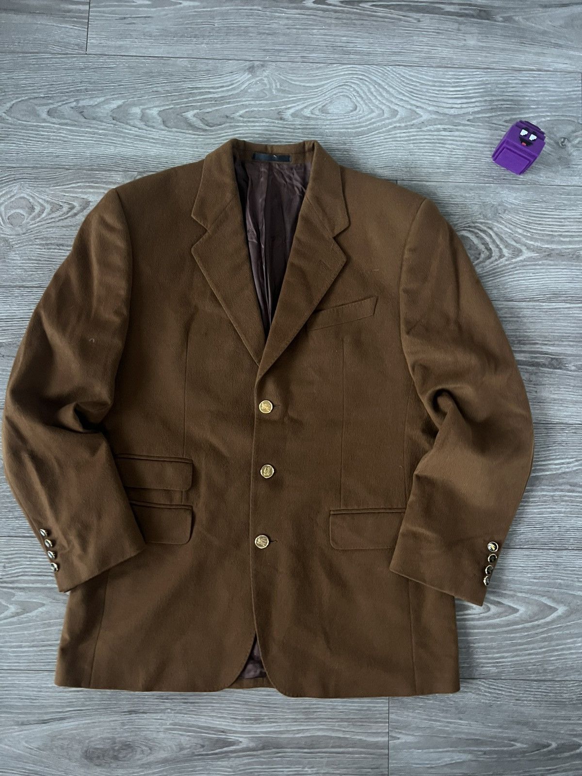 Burberry Very Rare Burberry Luxury Cashmere & Wool Exclusive Blazer Size 44R - 11 Thumbnail