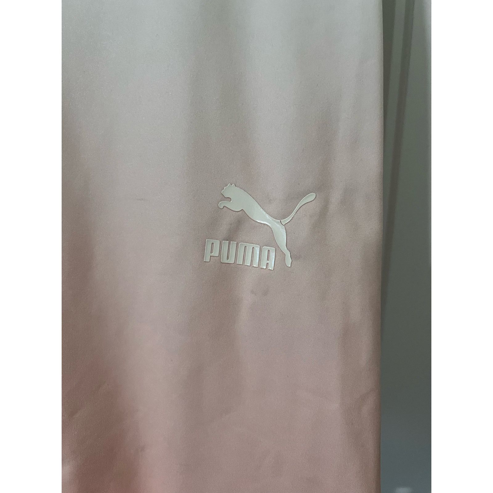 Puma Ombré Logo Gloaming Athletic Short Tights Small Green Peach Size 28" / US 6 / IT 42 - 5 Thumbnail