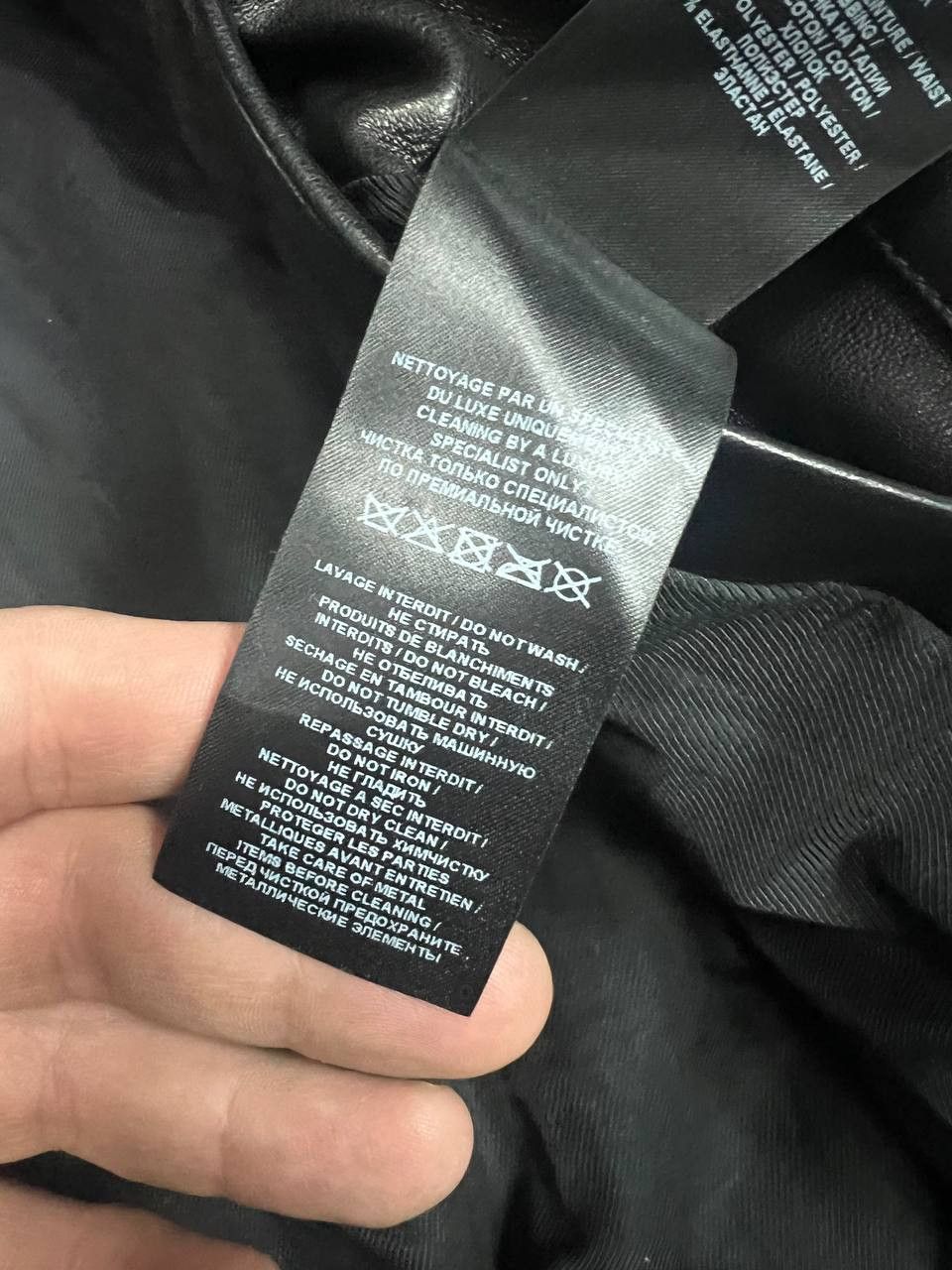Balmain RRP 2875€ Balmain SS24 Iconic Leather Jacket in Black Size US L / EU 52-54 / 3 - 13 Thumbnail