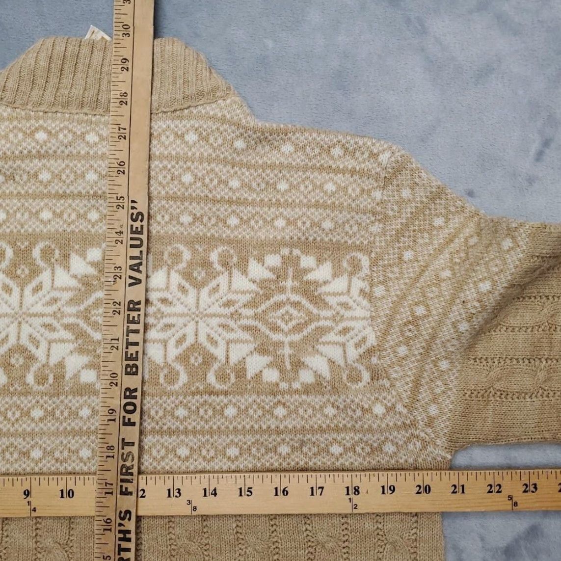 Jantzen VINTAGE Jantzen Sweater Mens Large Knit Snowflake Nordic Pullover USA 80s Size US L / EU 52-54 / 3 - 8 Thumbnail