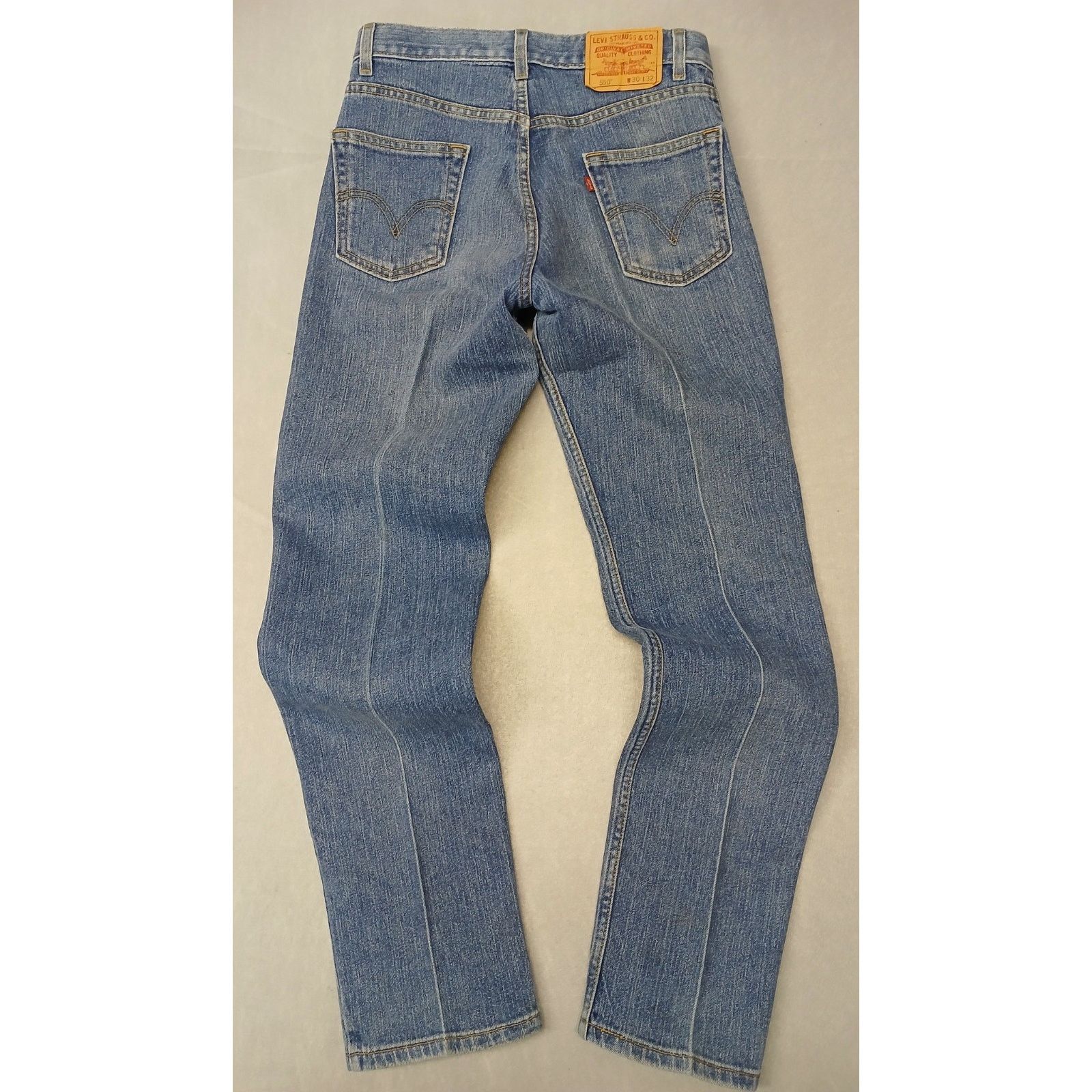 Levi's Levis (30x32) 550 Relaxed Fit Denim Jeans Size US 30 / EU 46 - 8 Thumbnail