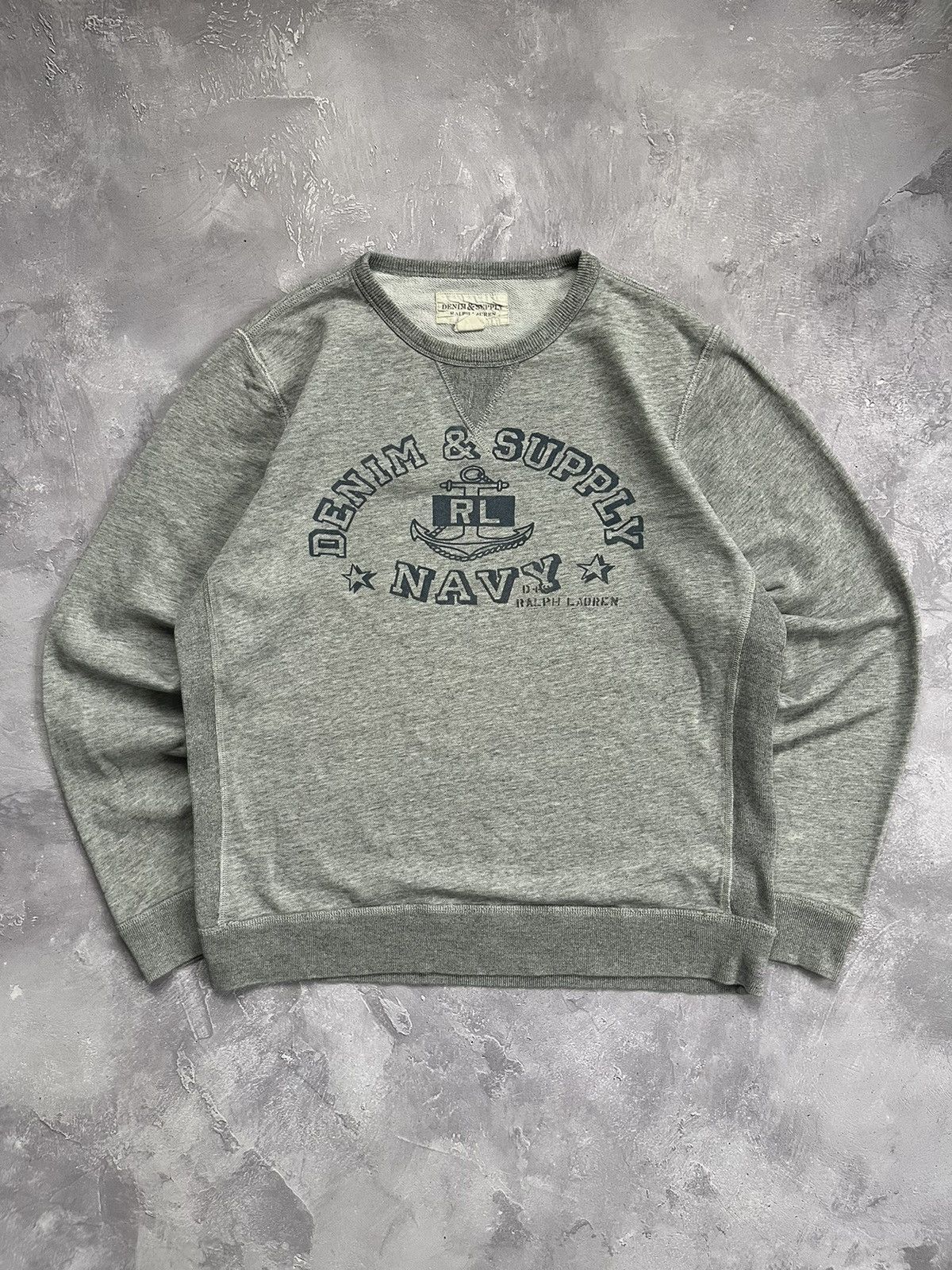 Denim & Supply Ralph Lauren Denim&Supply Ralph Lauren Navy CrewNeck sweatshirt Grey XL Size US XL / EU 56 / 4 - 1 Thumbnail