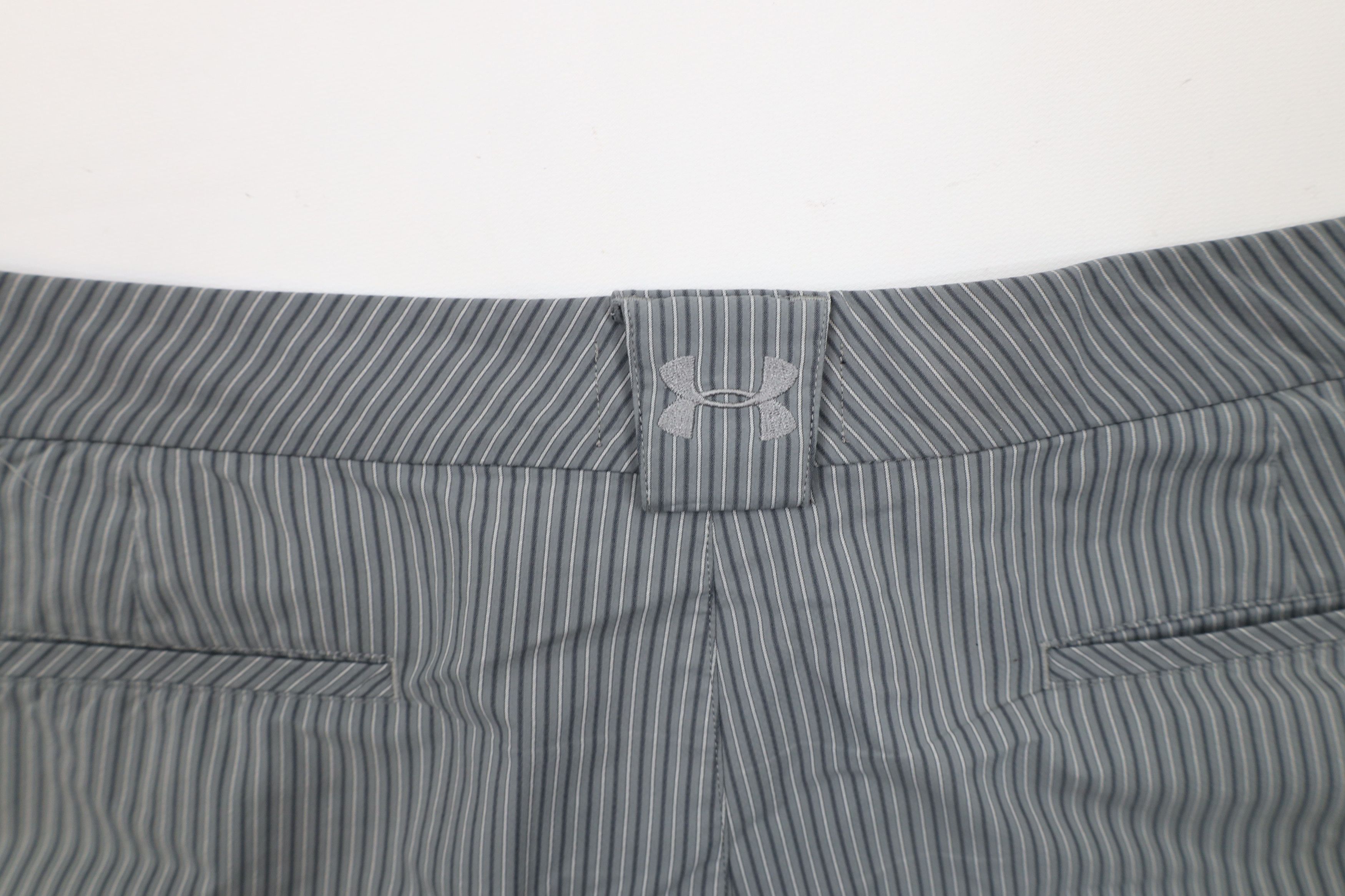 Under Armour × Vintage Vintage Under Armour Tech Golfing Golf Chino Shorts Gray Size US 42 / EU 58 - 13 Thumbnail