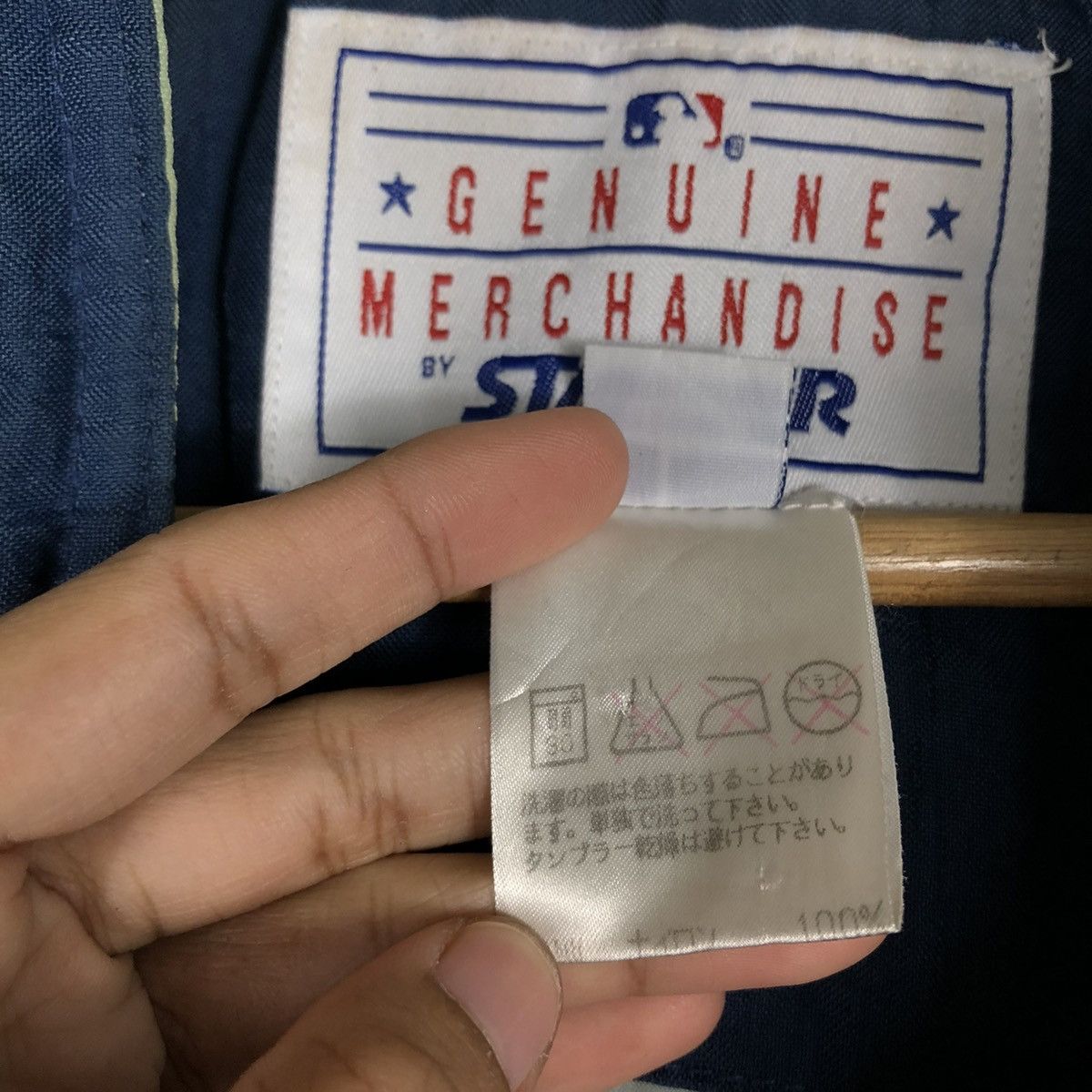New York Yankees 🔥VINTAGE BOMBER JACKET SPORTSWEAR STARTER NEW YORK YANKEES Size US L / EU 52-54 / 3 - 19 Thumbnail