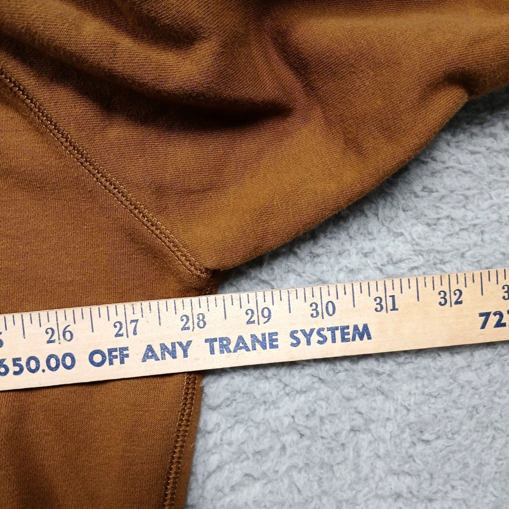 Champion Champion Hoodie Men 2XL Brown Embossed Logo Pullover Fleece Sweatshirt Size US XXL / EU 58 / 5 - 7 Thumbnail