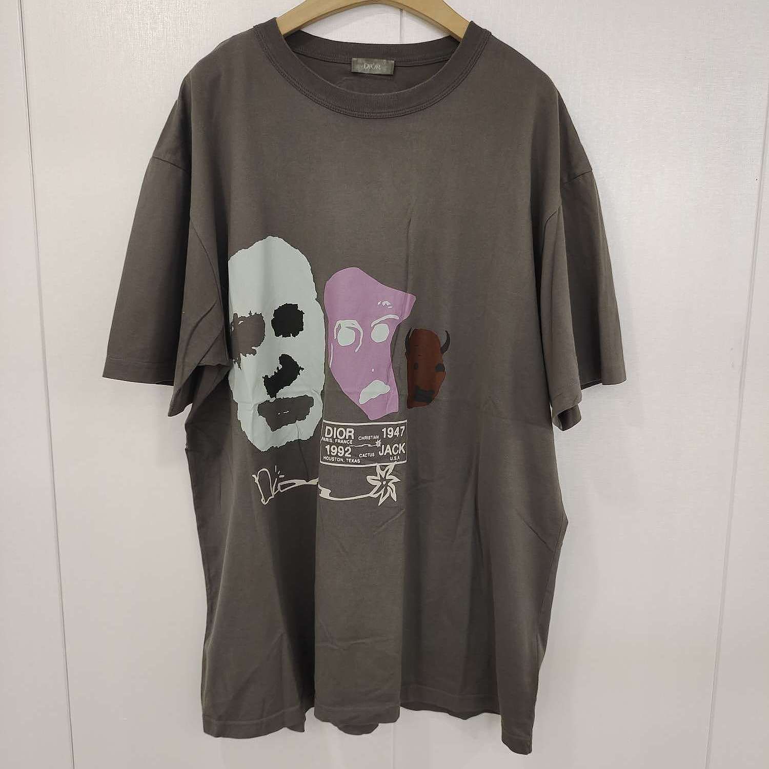 Dior Dior x Cactus Jack Graphic T-Shirt Size XL Size US XL / EU 56 / 4 - 1 Thumbnail