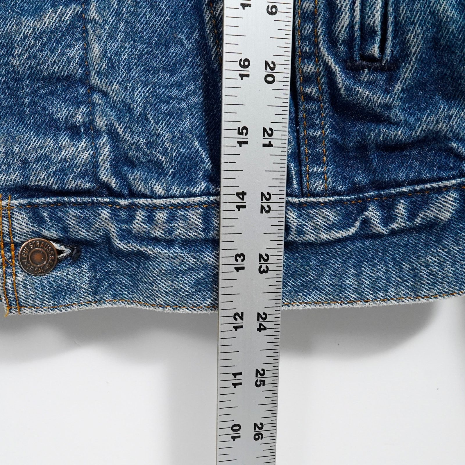 Levi's Vintage 80s Levi’s 70506 0216 Denim Trucker Jacket USA 40 Size US M / EU 48-50 / 2 - 10 Thumbnail